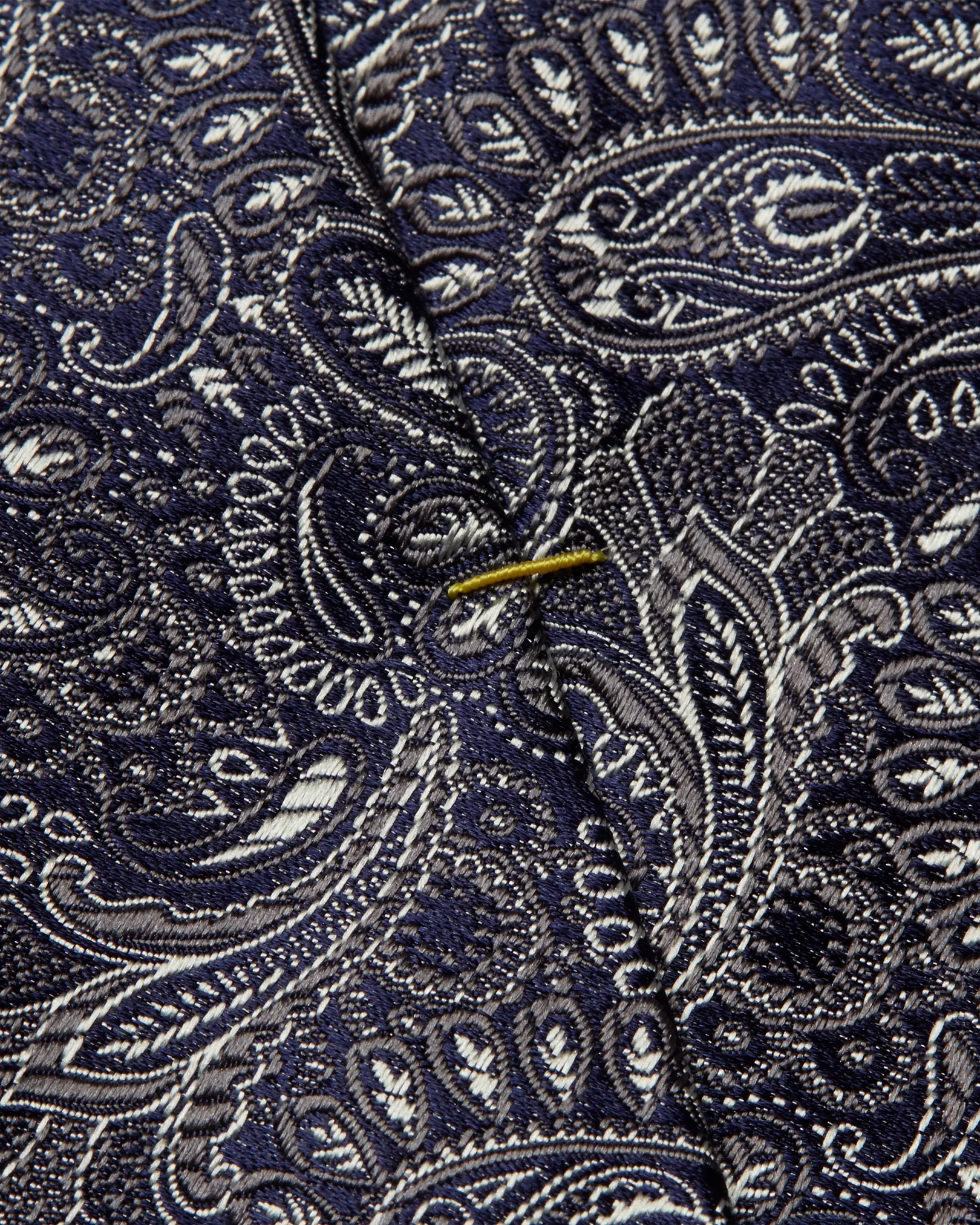 Eton - black paisley tie