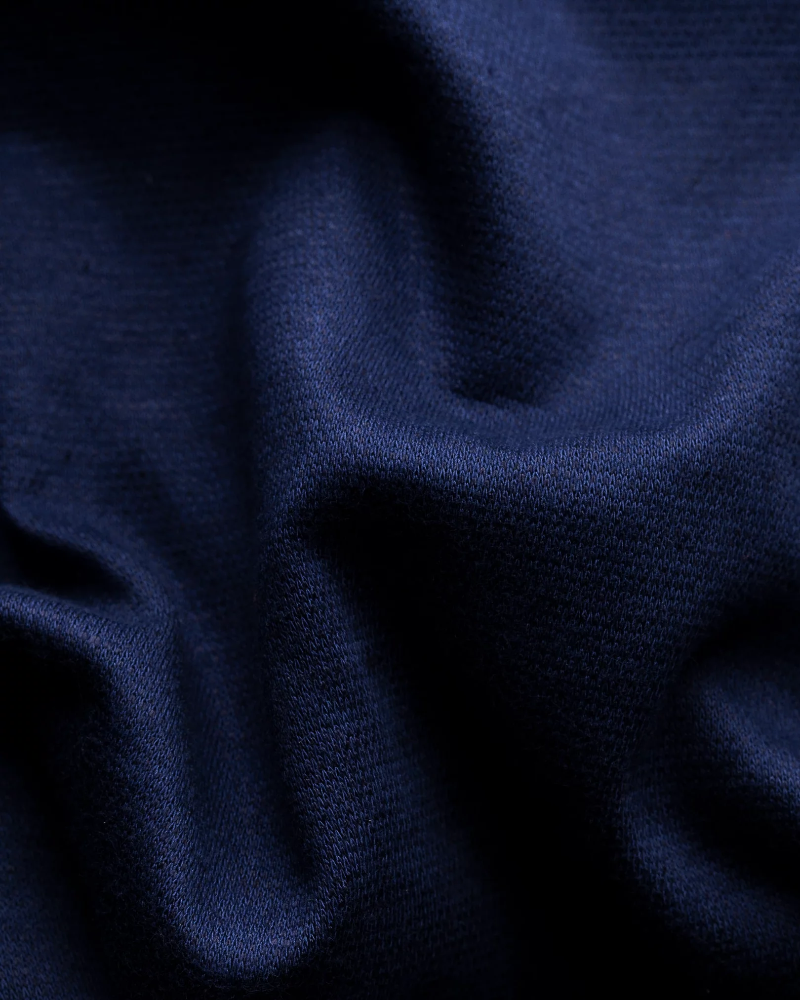 Eton - navy blue pique t shirt short sleeve boxfit t shirt
