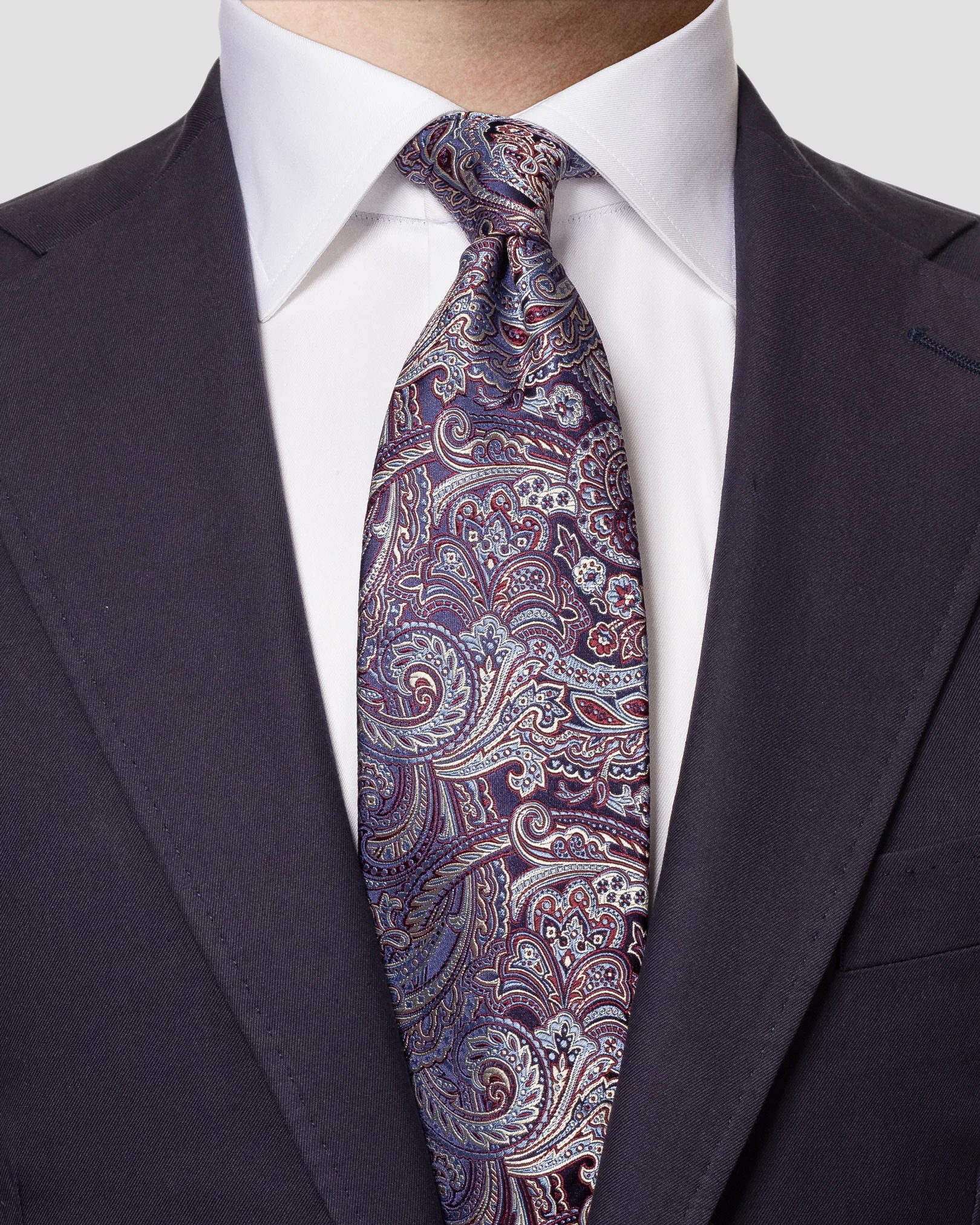 Eton - purple tie af1