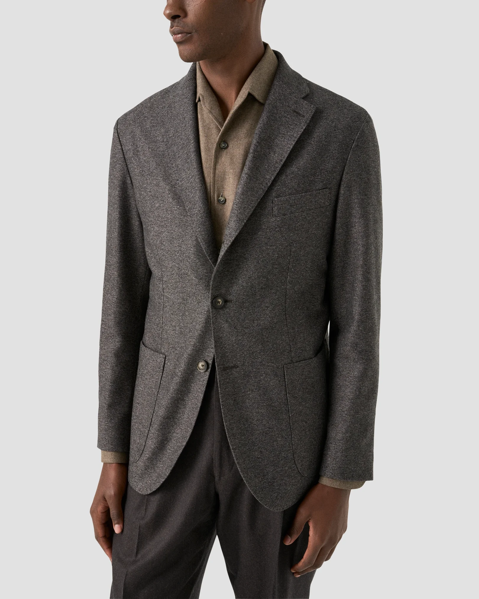 Eton - cashwool soft jacket