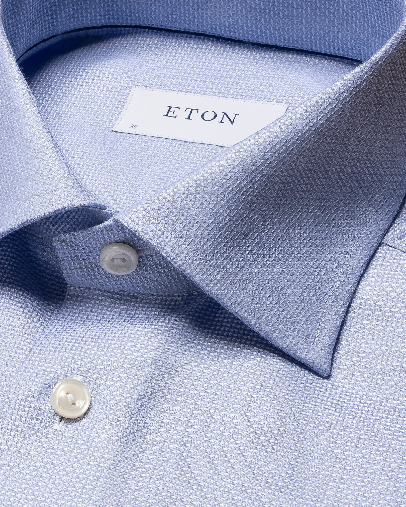 Eton - light blue strech cottontencel