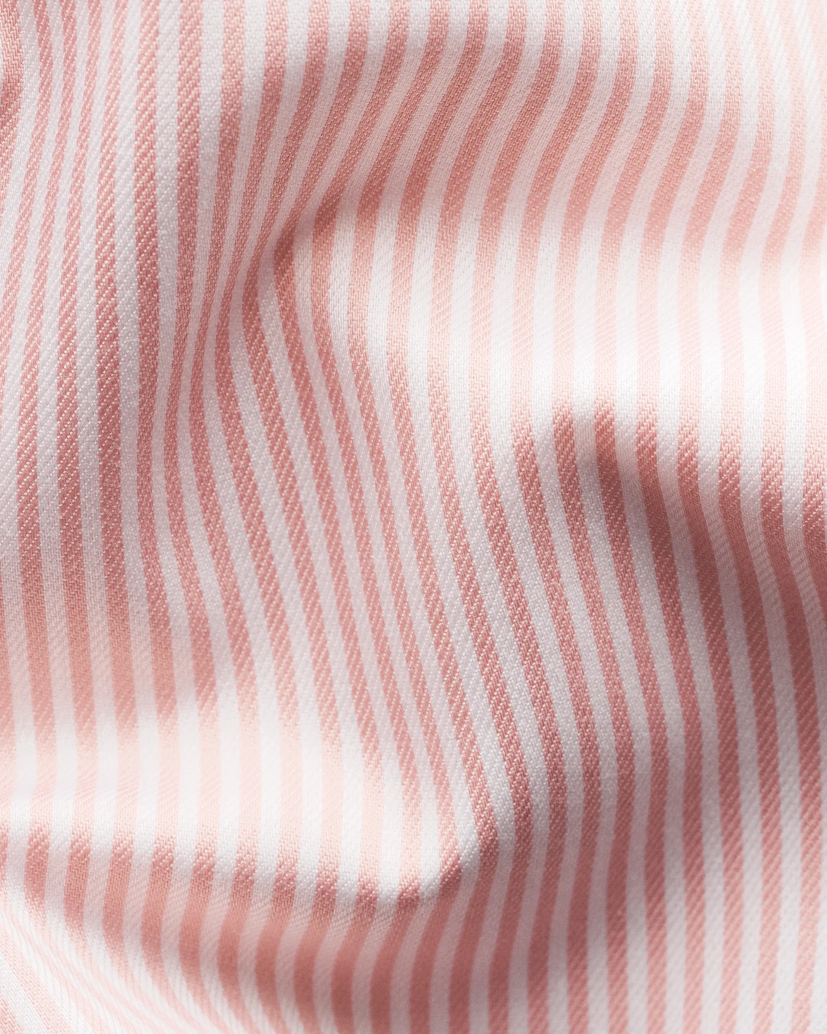 Eton - pink bengal striped cotton tencel tm lyocell shirt