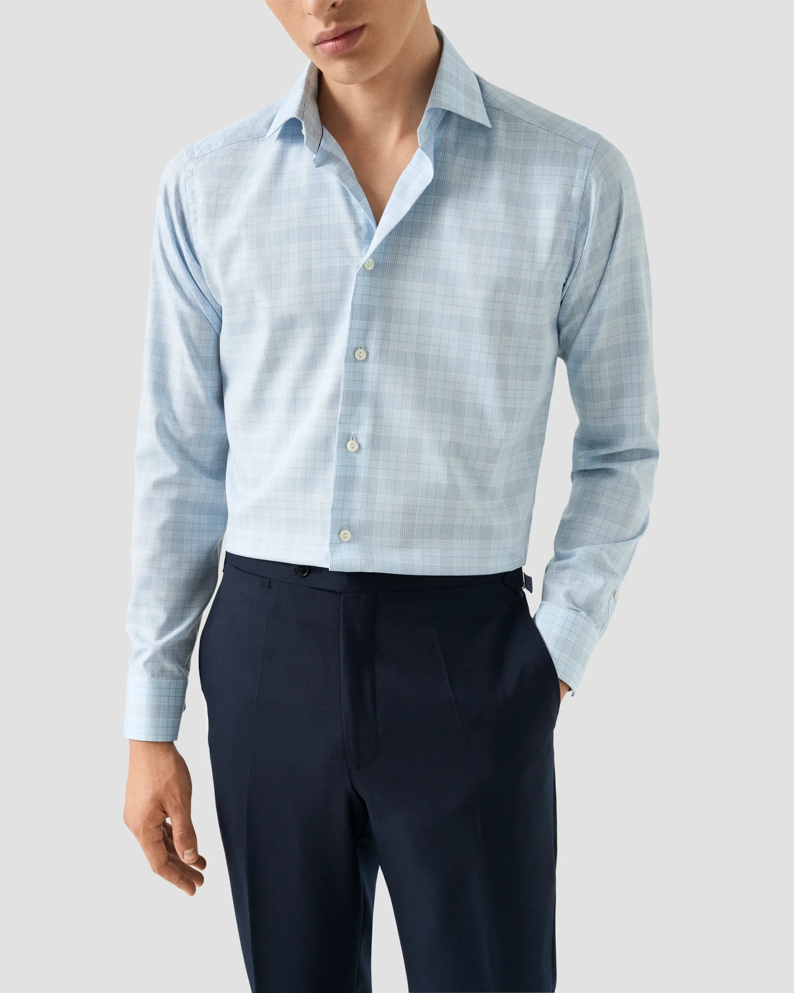 Eton - Check Twill Shirt
