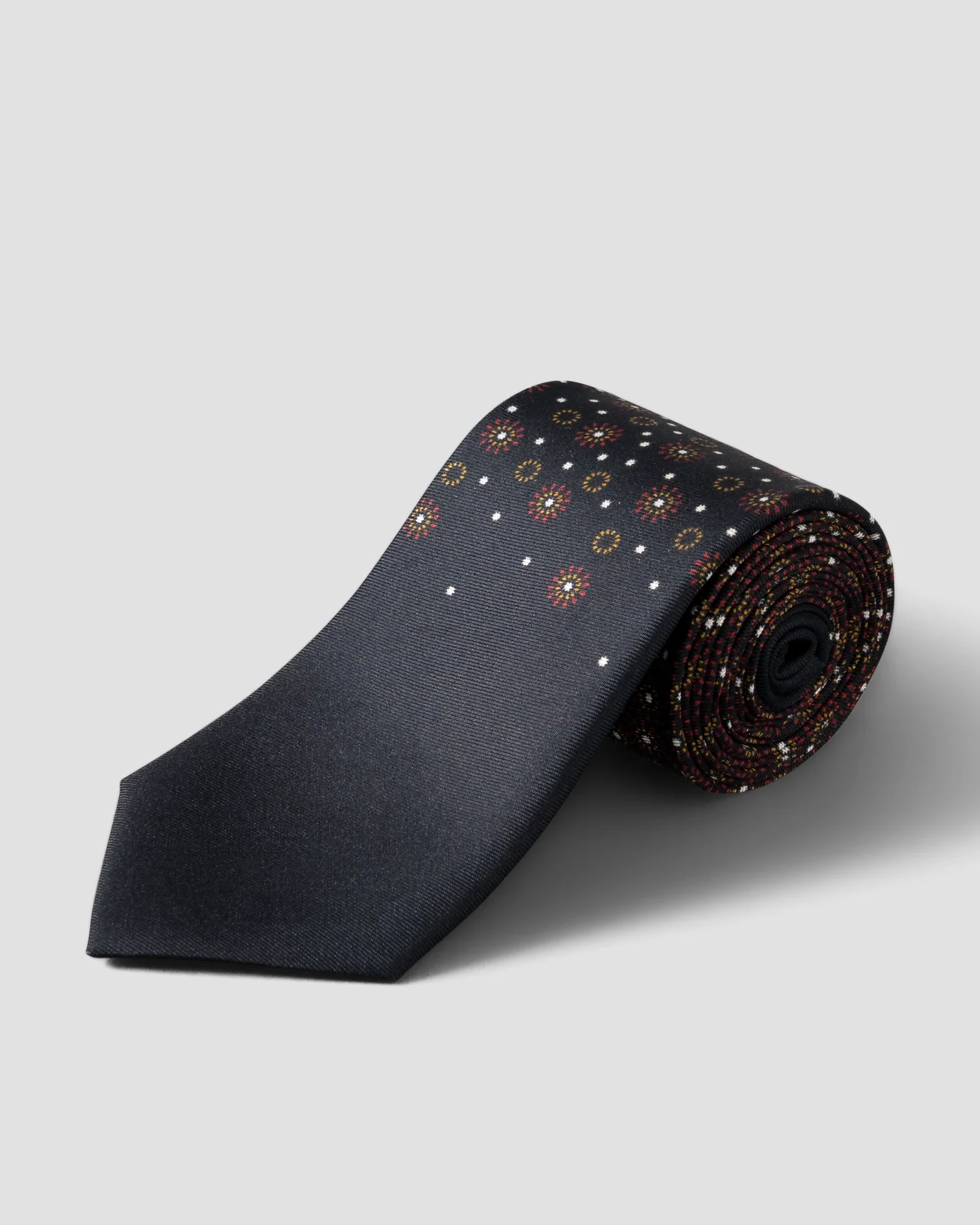 Eton - Floral Print Silk Tie