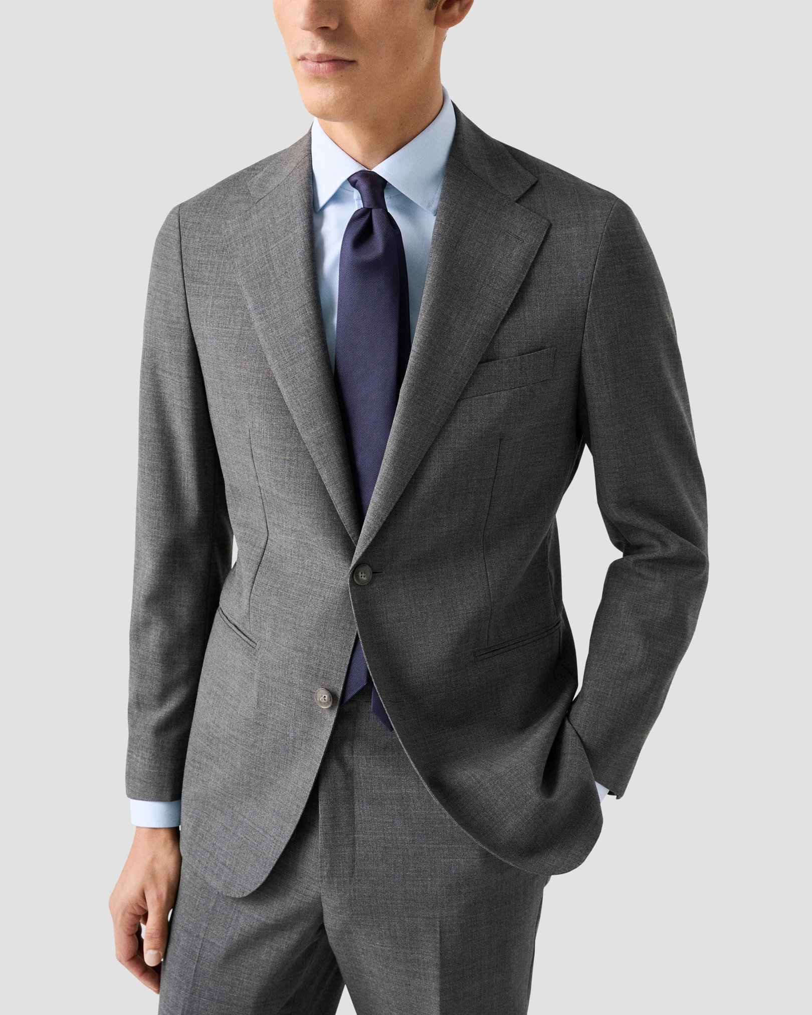 Eton - Solid Four-Way Stretch Shirt