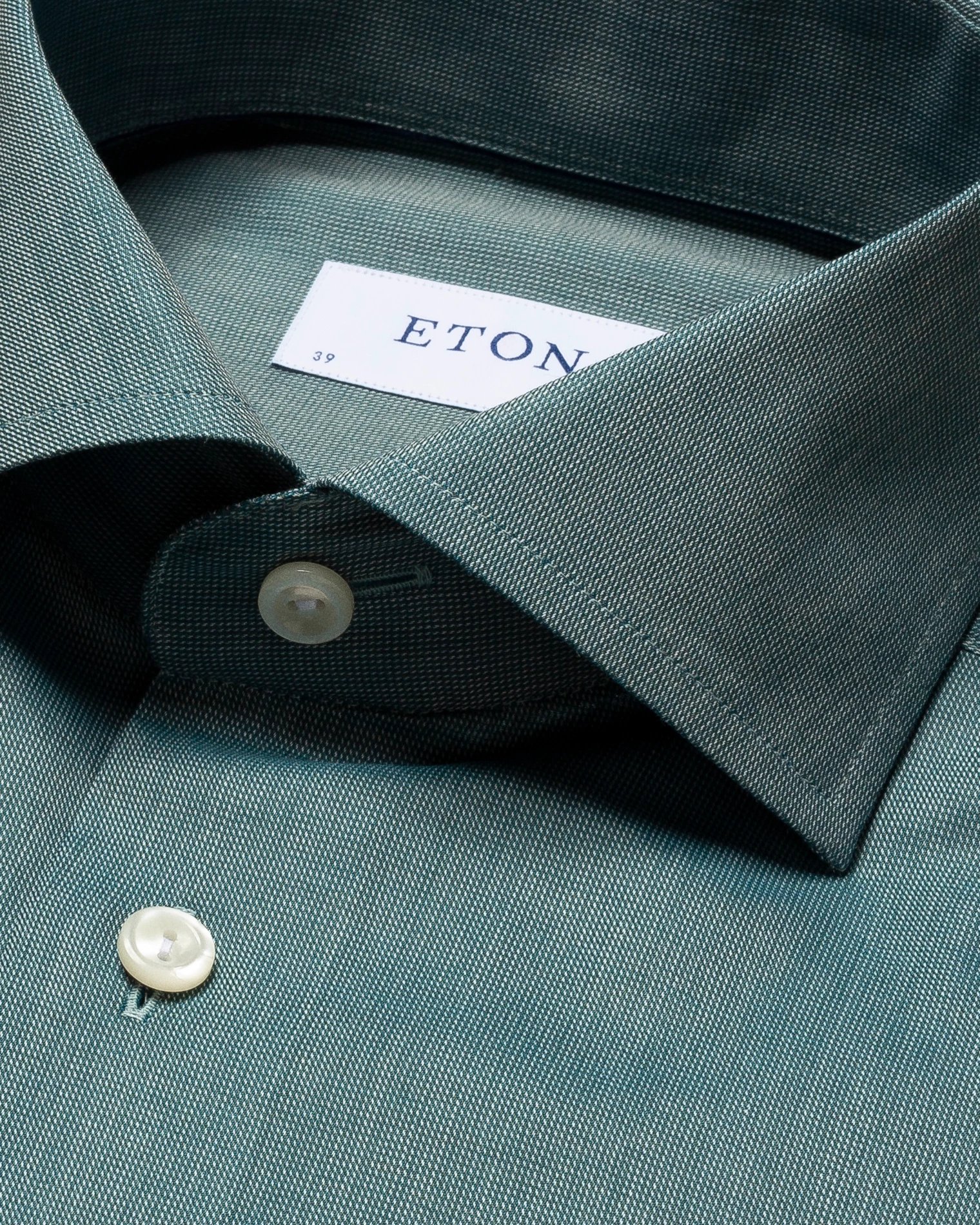 Eton - green flannel shirt