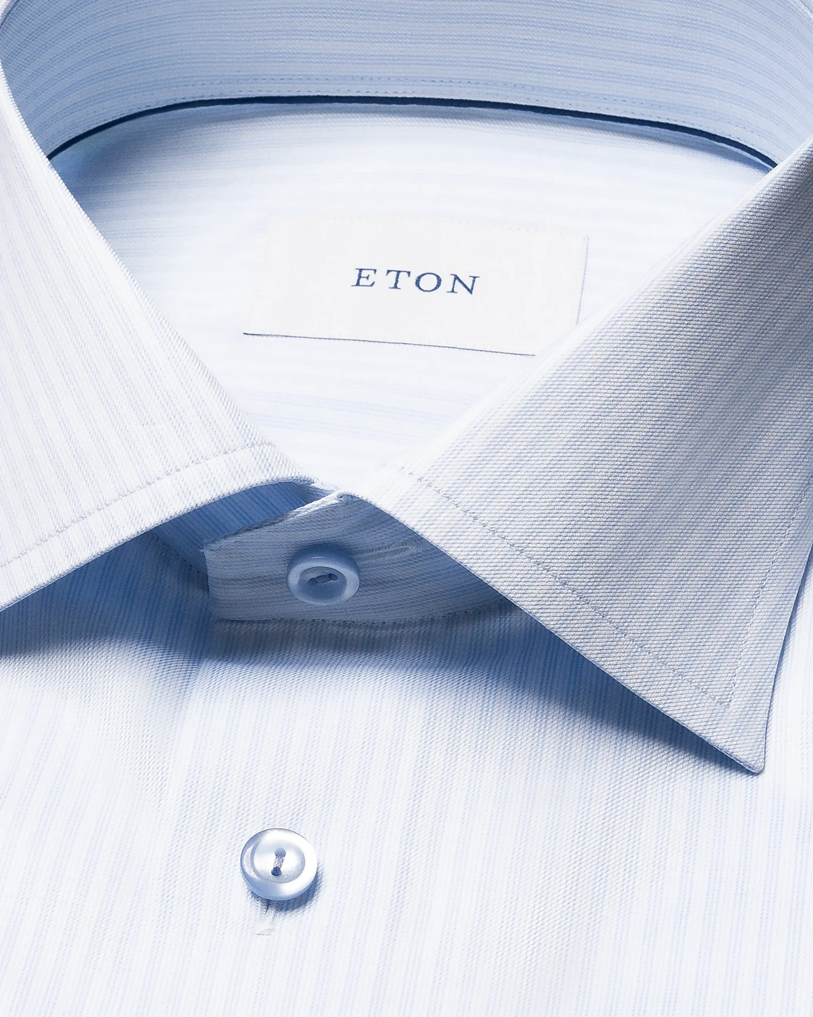 Eton - striped signature twill shirt cut away single slim