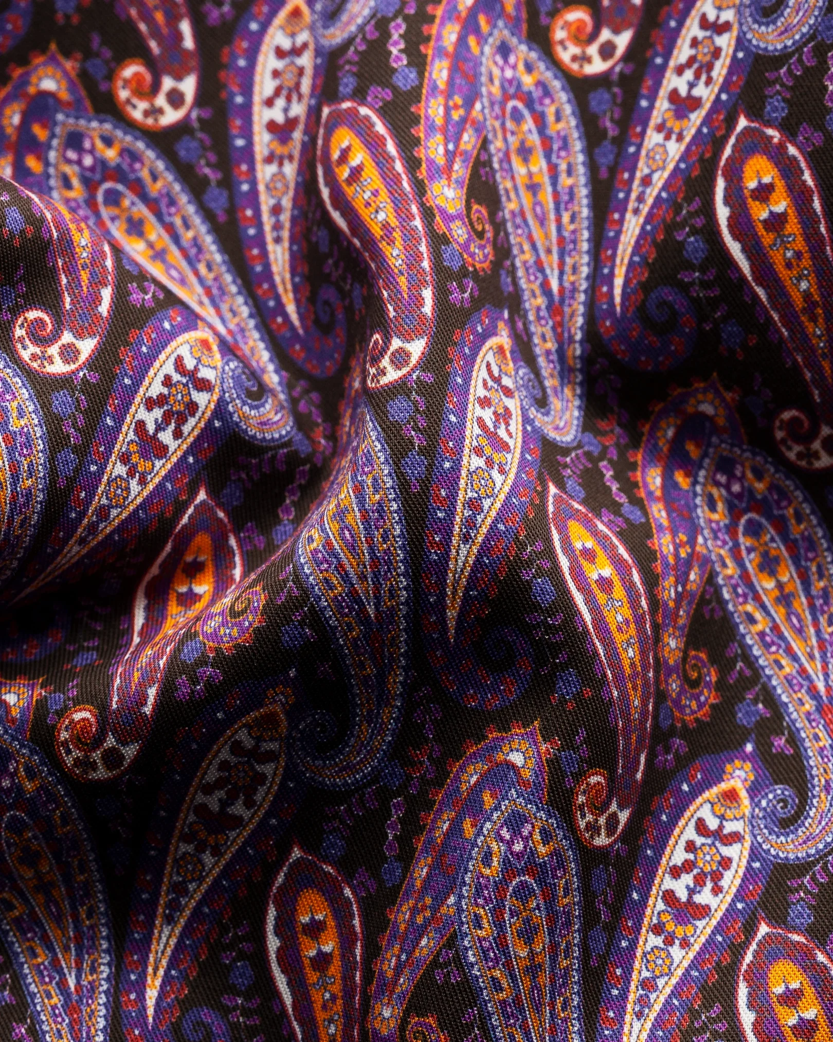 Eton - dark purple signature twill