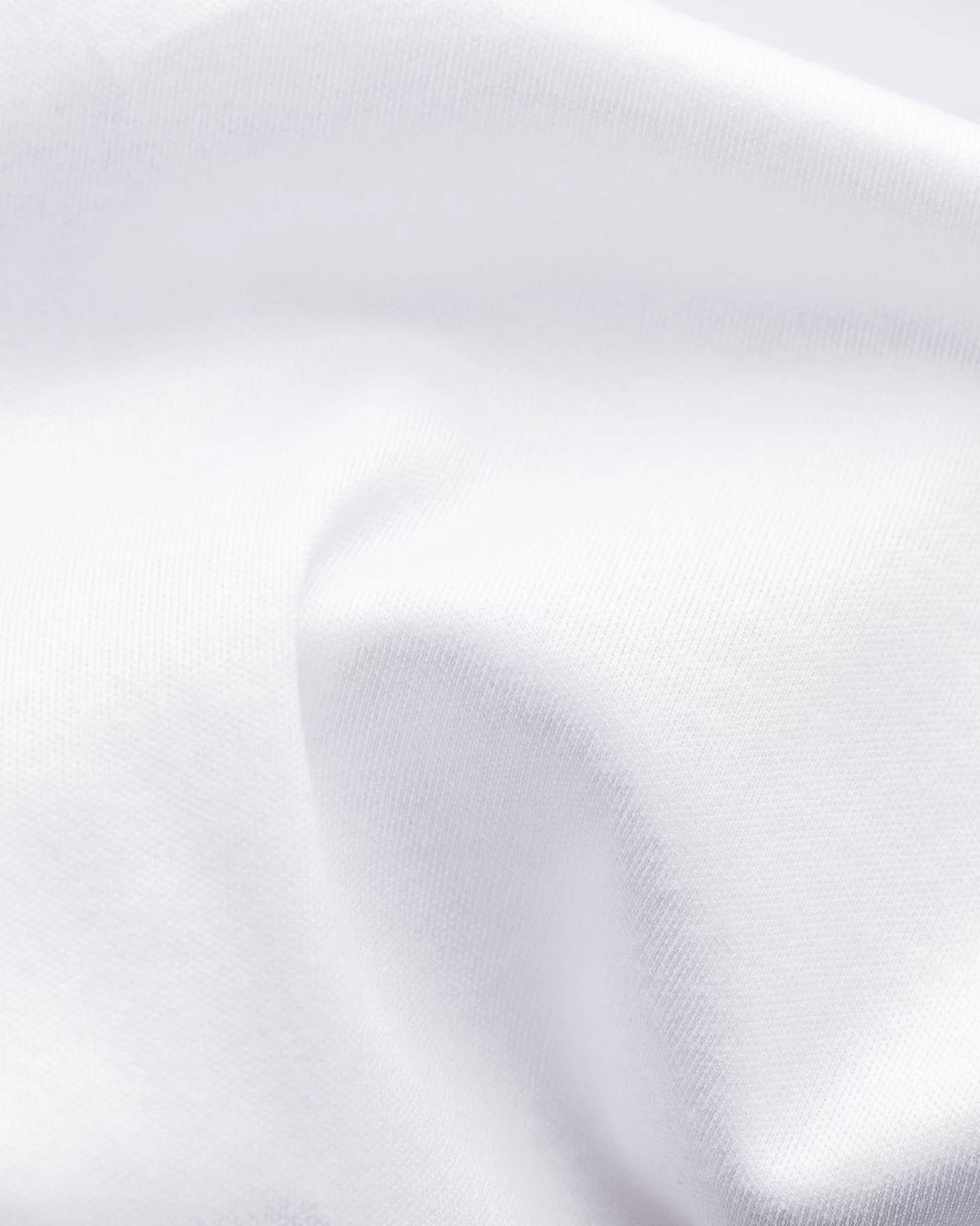 Eton - white jersey knitted collar knitted cuff short sleeve contemporary jersey ss
