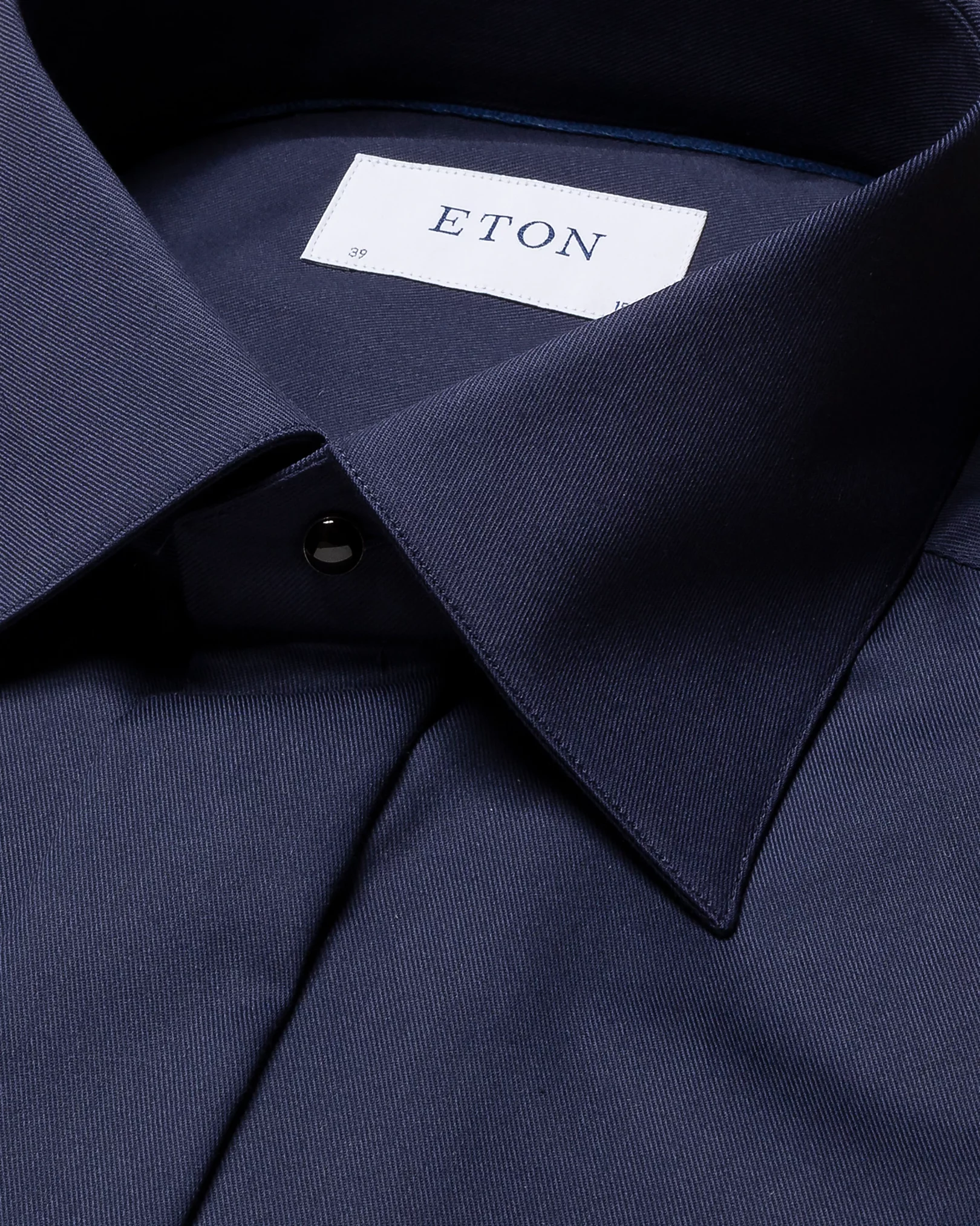 Eton - navy blue twill stretch