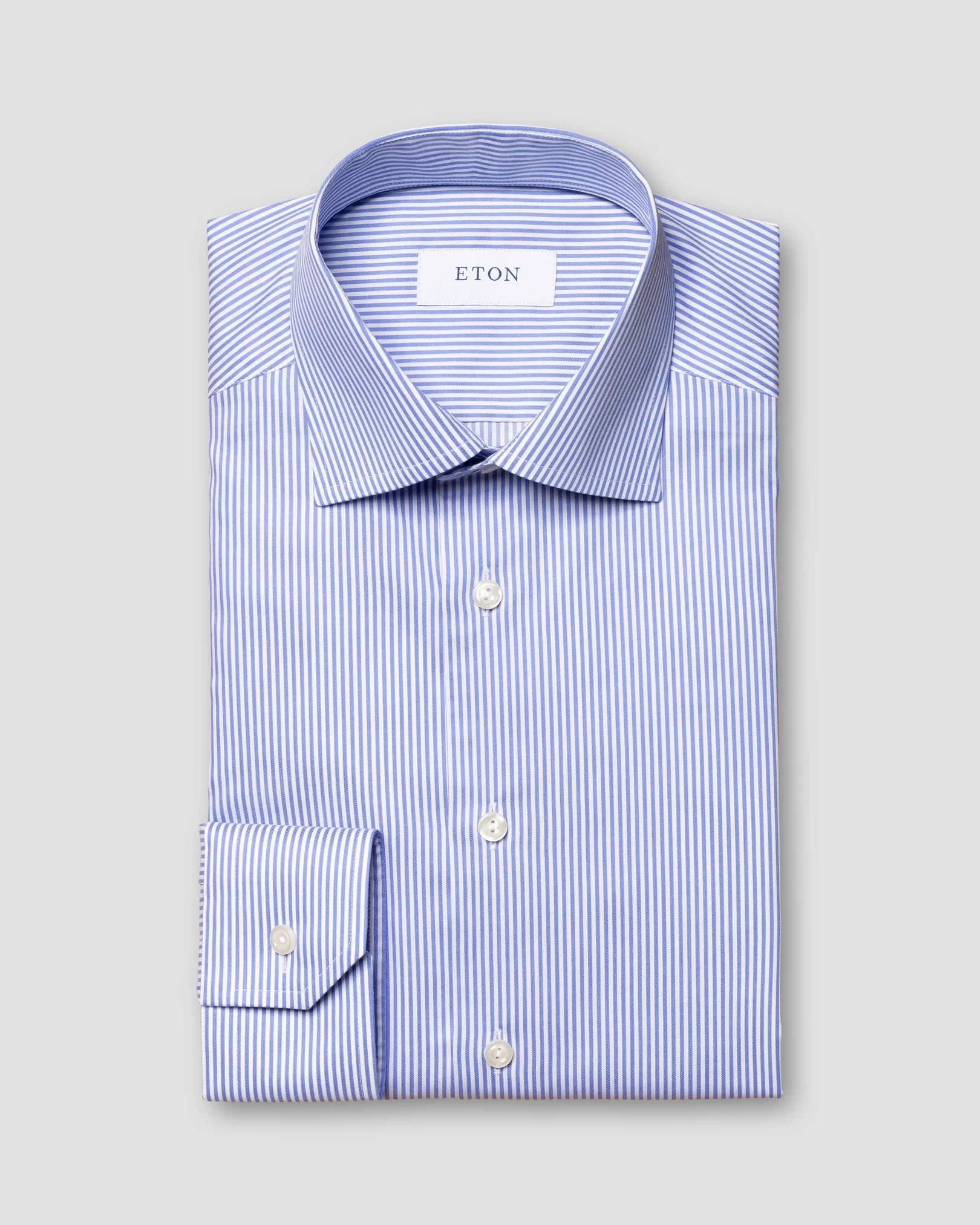 Eton - Fine Striped Twill Shirt