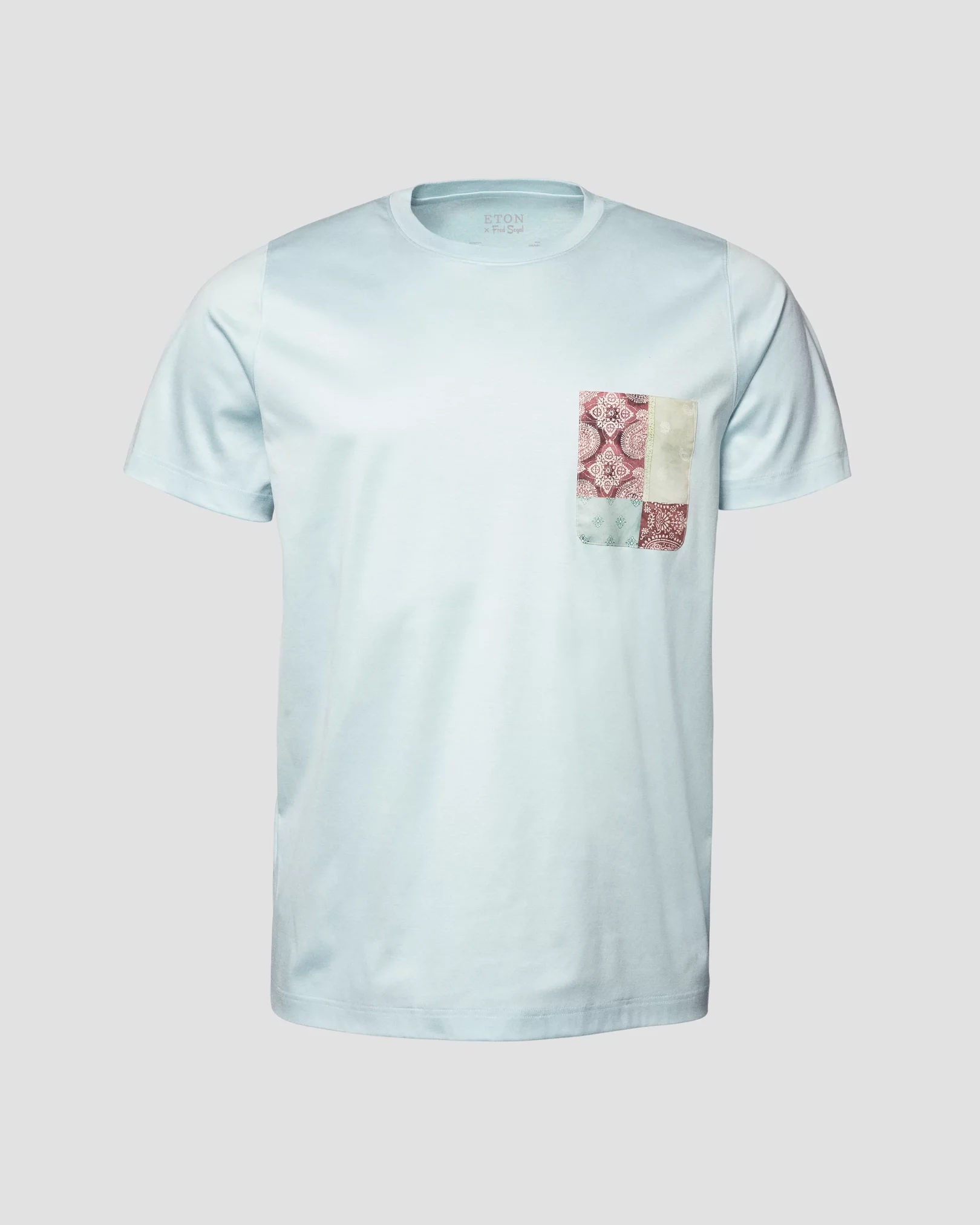 Mehrfarbiges T-Shirt aus Filo di Scozia in einer Special Edition