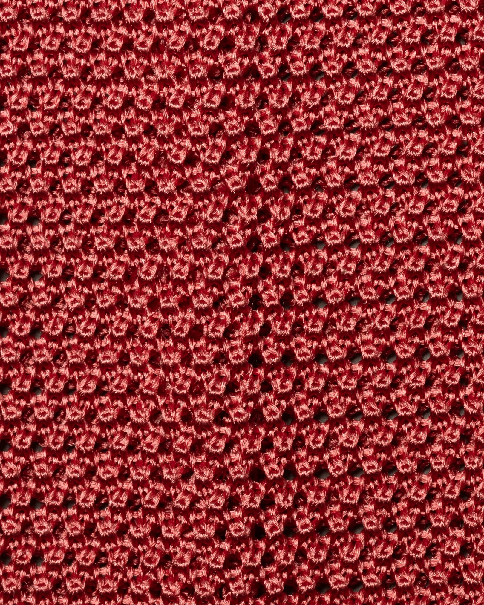 Eton - pink solid knit silk tie