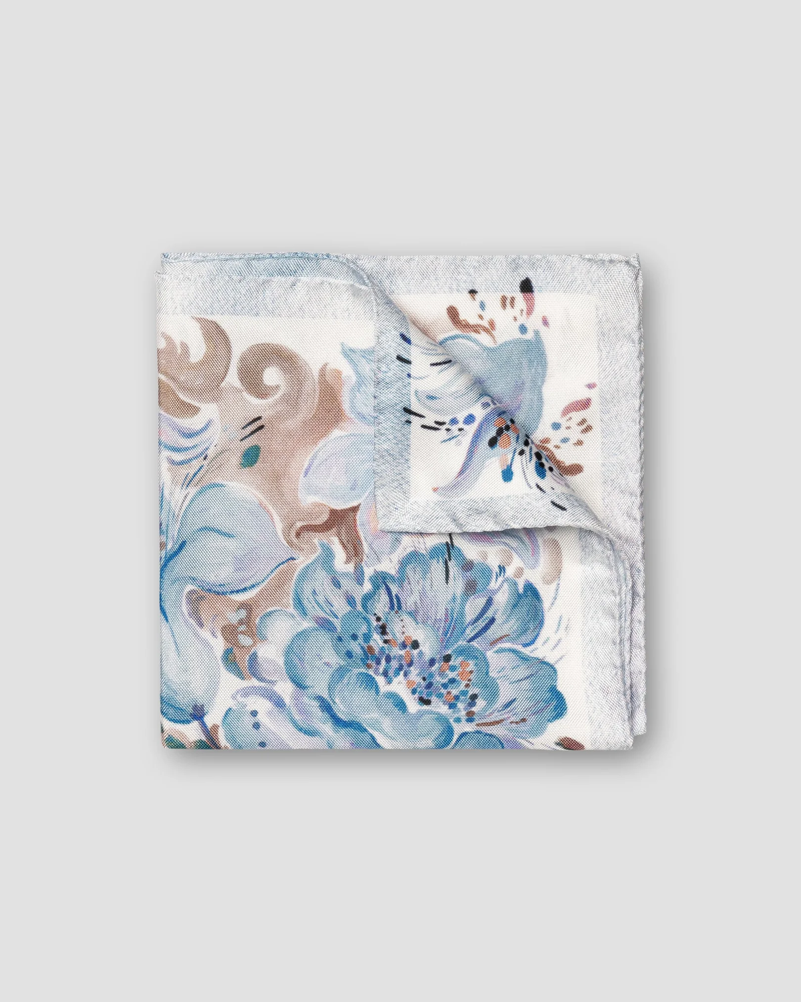 Eton - Floral Silk Pocket Square