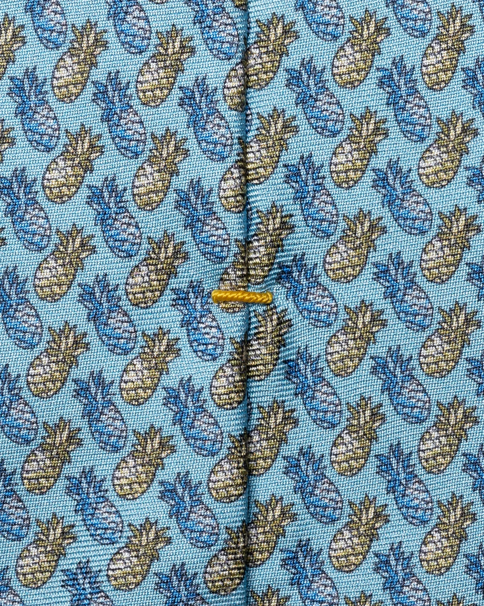 Eton - pineapple print silk tie