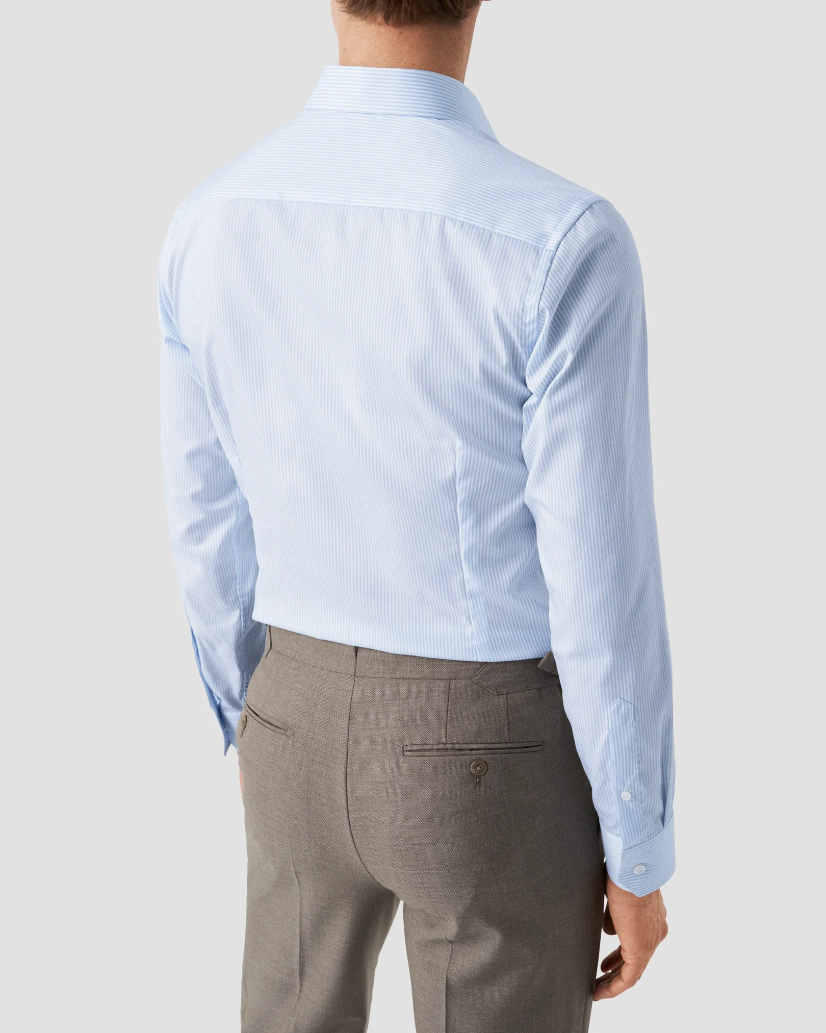 Eton - light blue mens shirt business