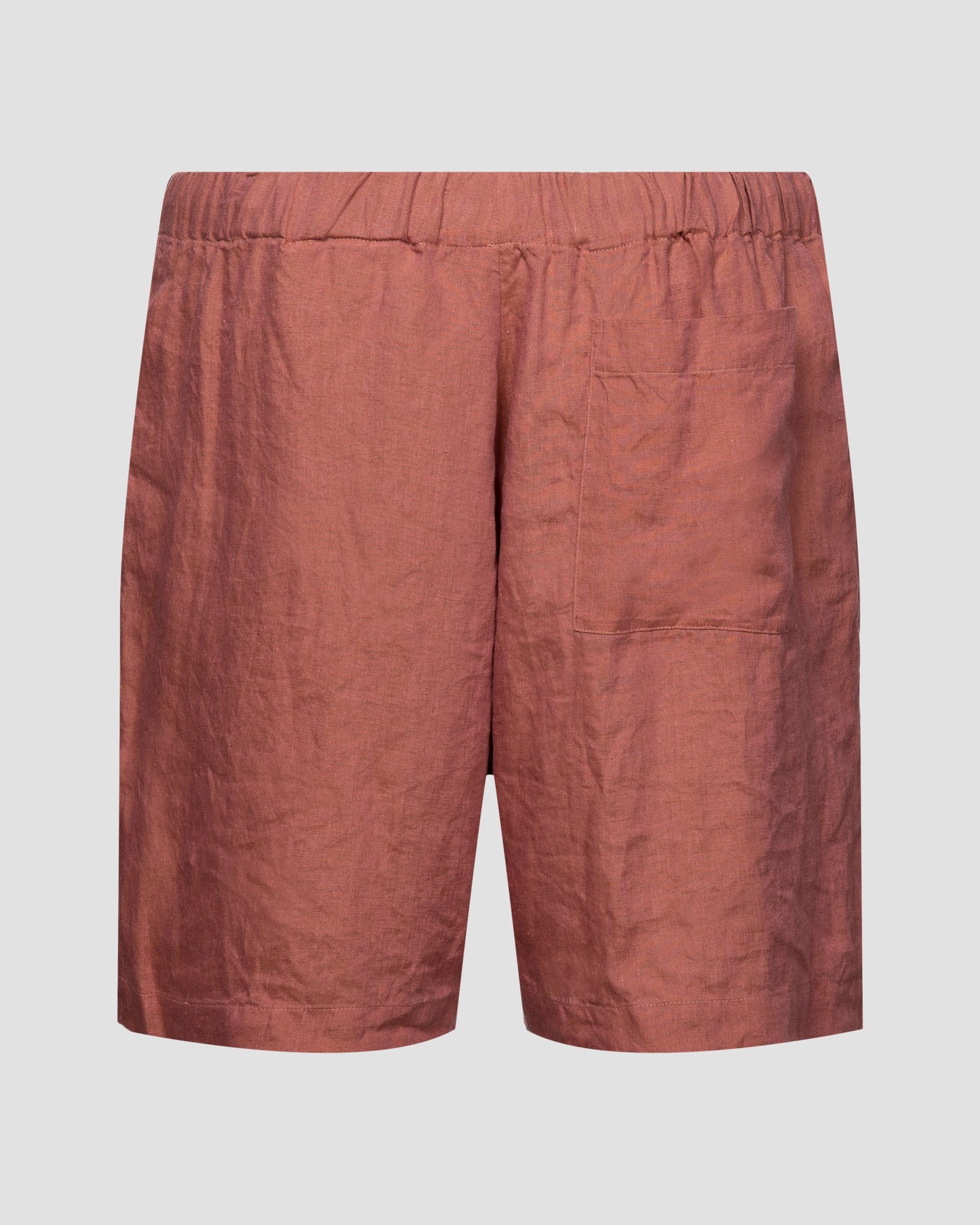 Eton - red linnen shorts