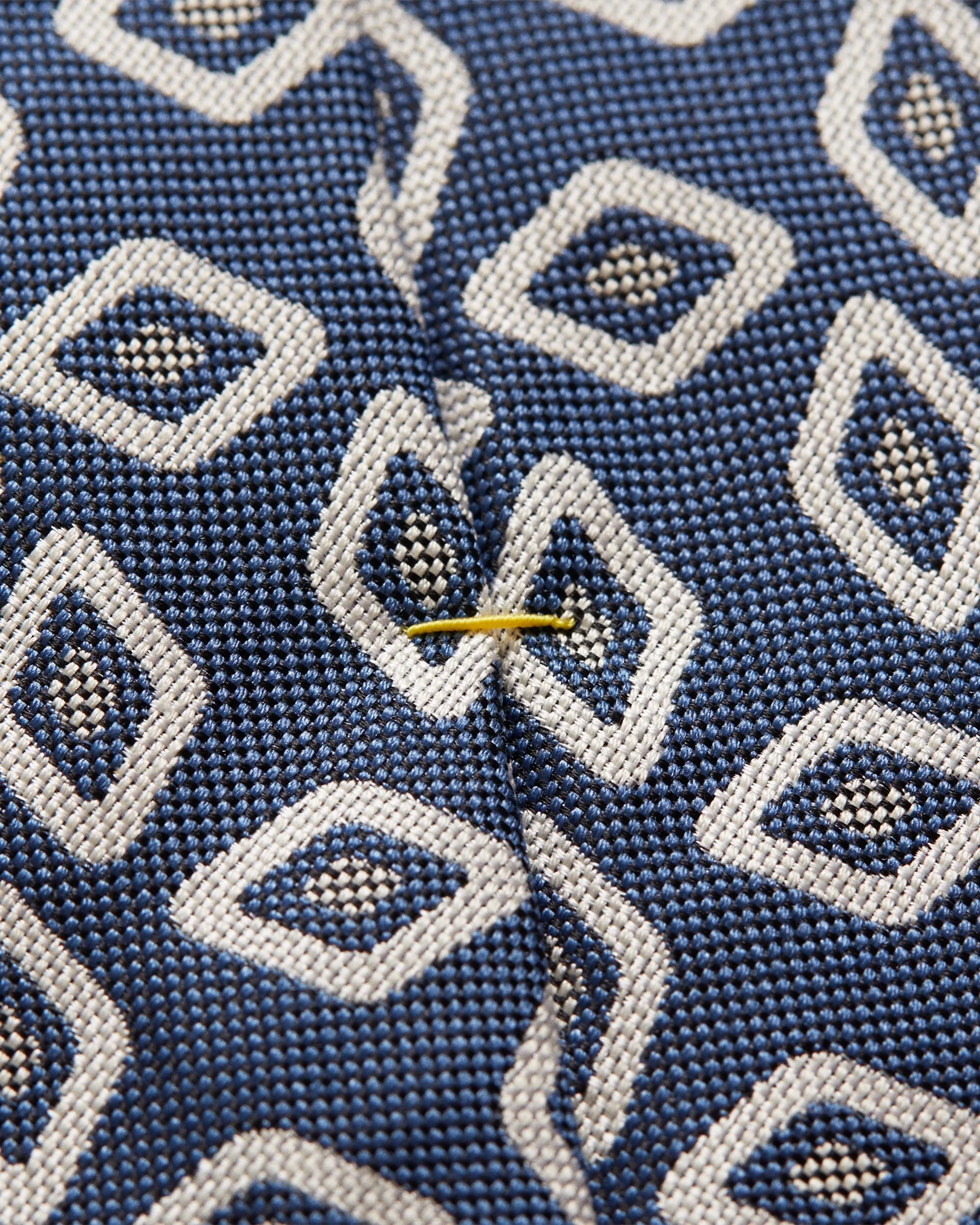 Eton - dark blue geometric tie