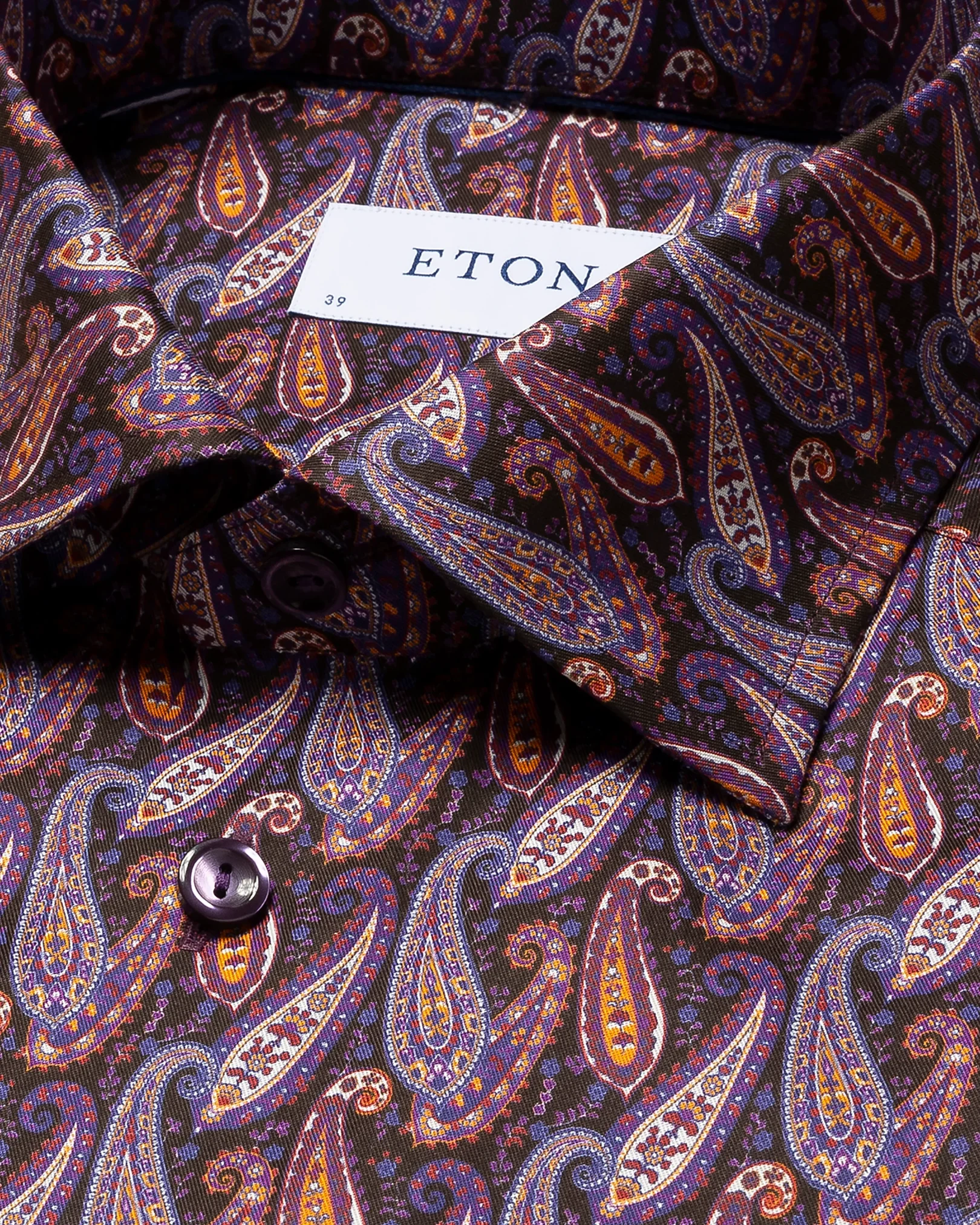 Eton - dark purple signature twill