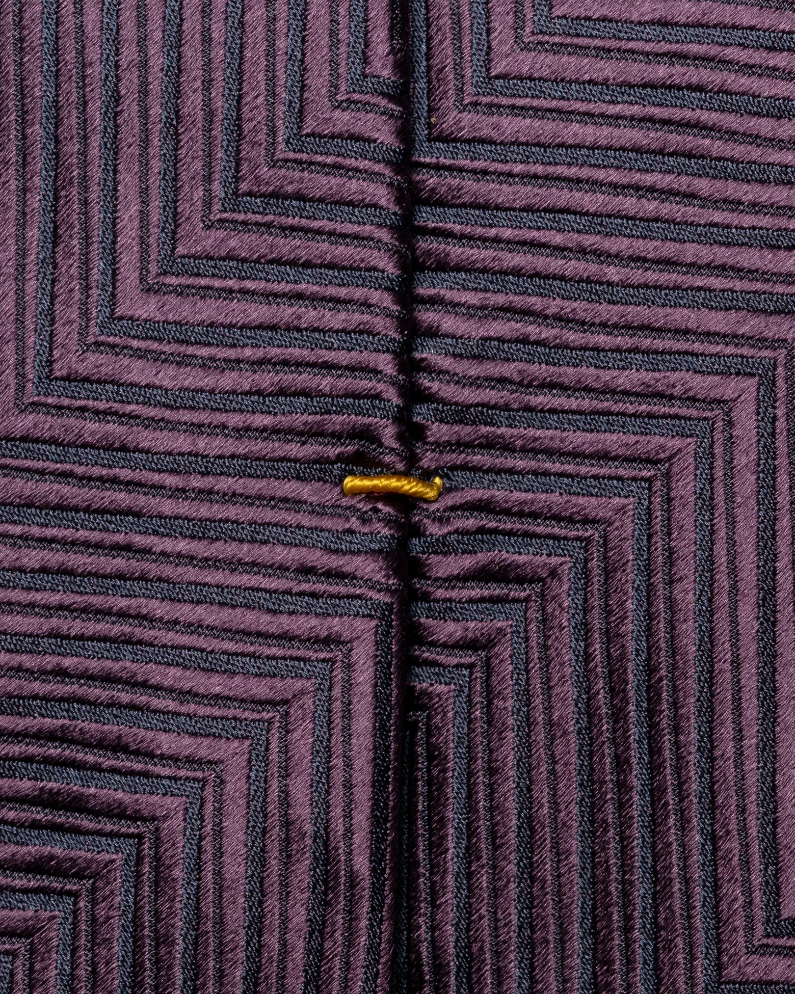 Eton - dark red herringbone woven silk tie