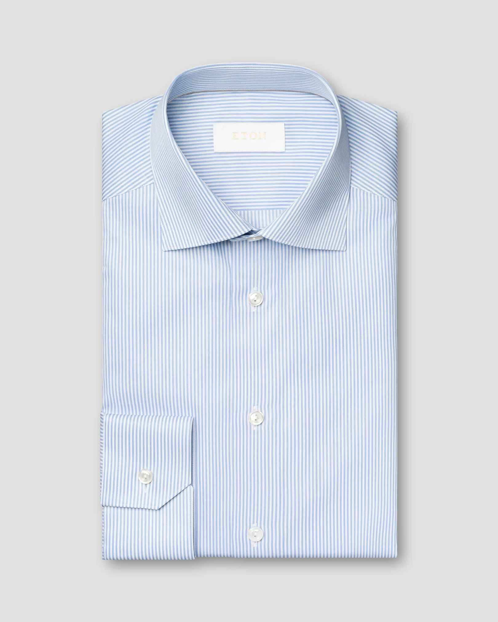 Eton - Striped Elevated Twill Shirt