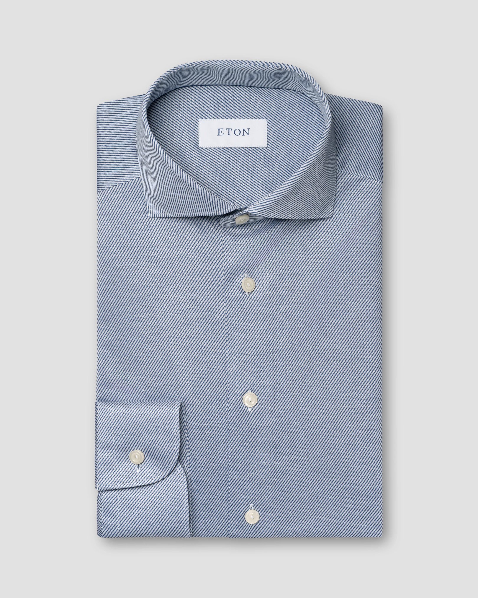 Eton - Dark blue Knit king