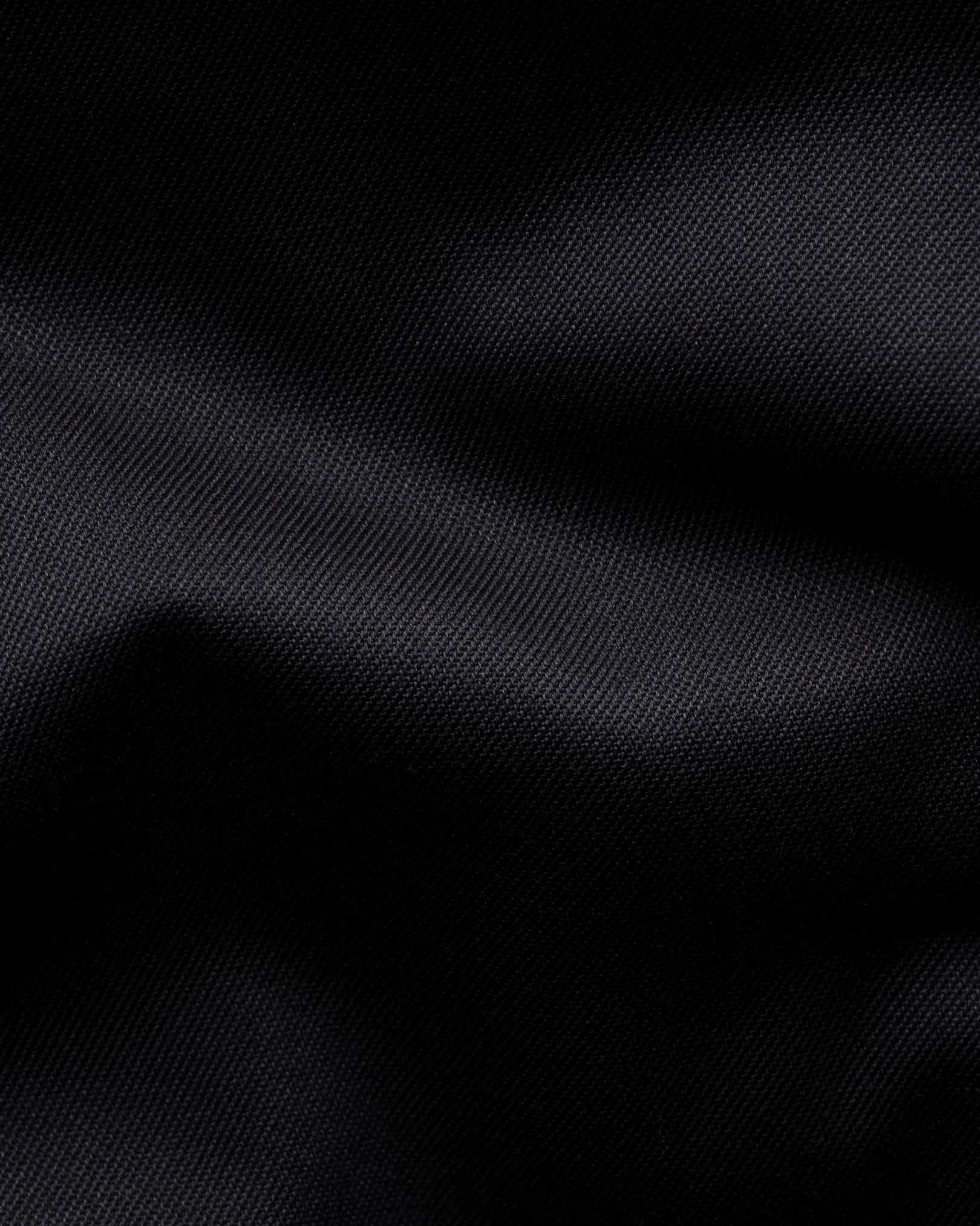 Eton - 256 navy blue floral effect signature twill shirt extreme