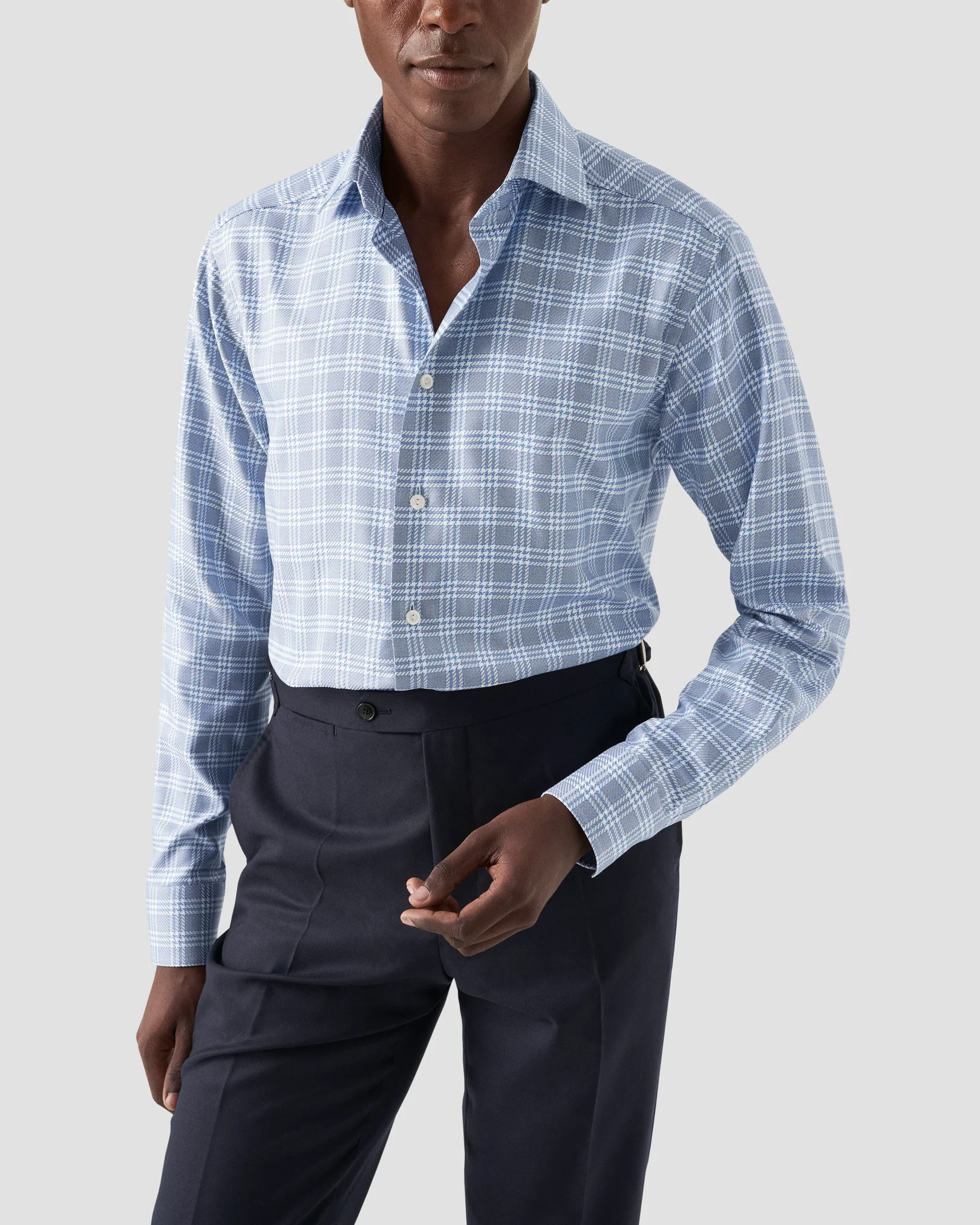 Eton - Check King Twill Shirt