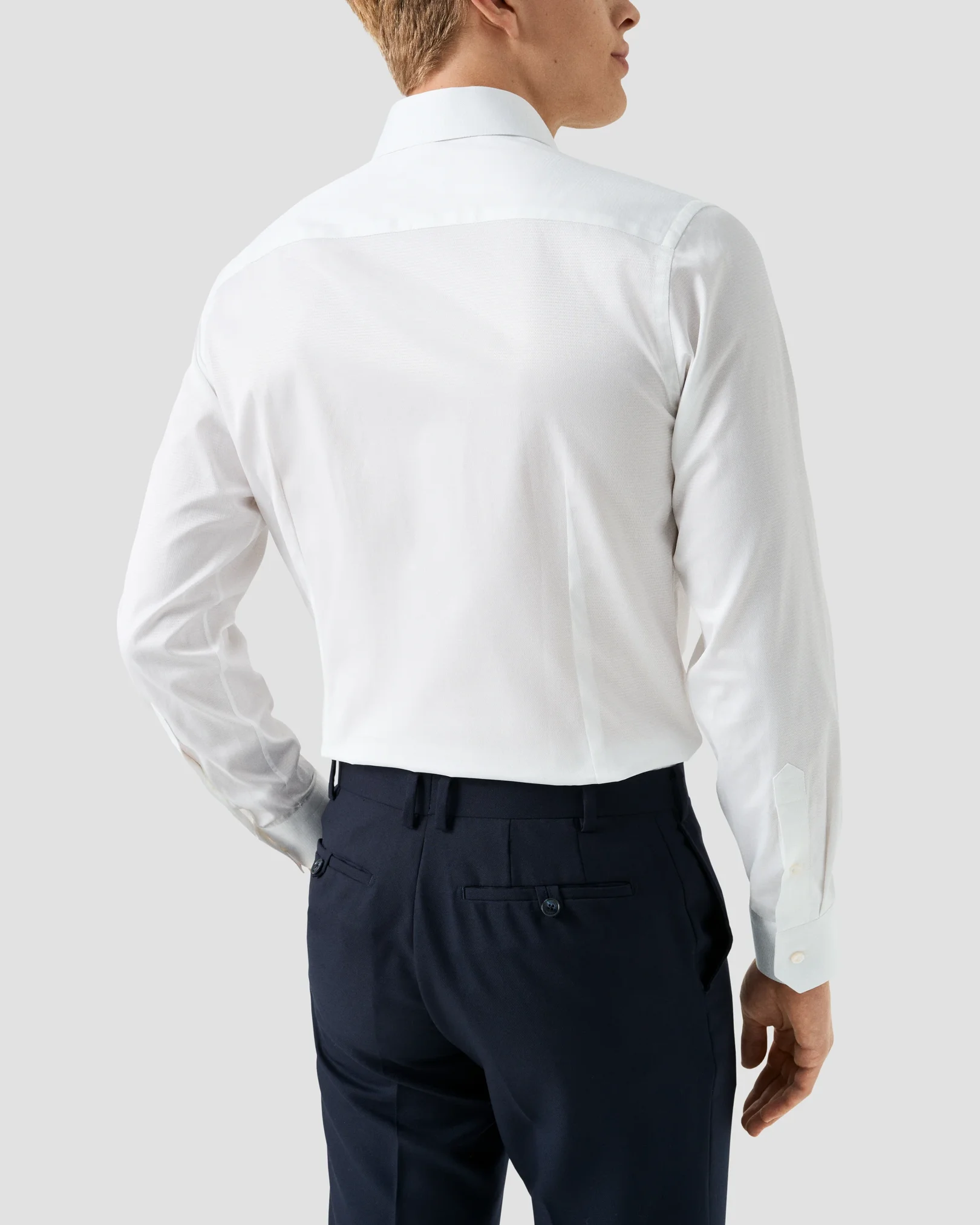 Eton - semi solid supima 120 shirt