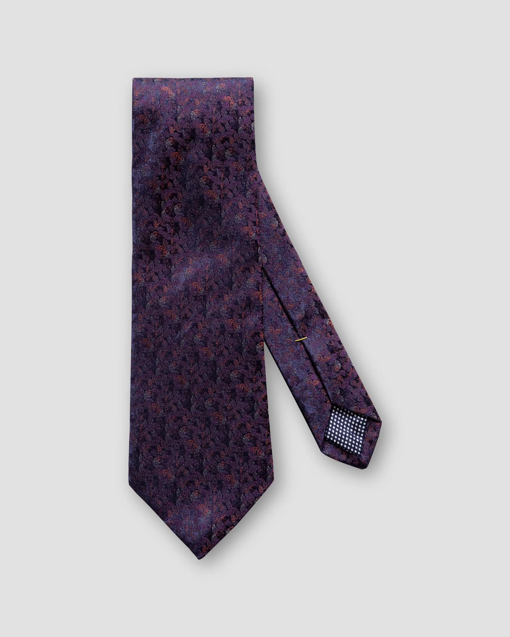 Eton - lilac abstract silk tie