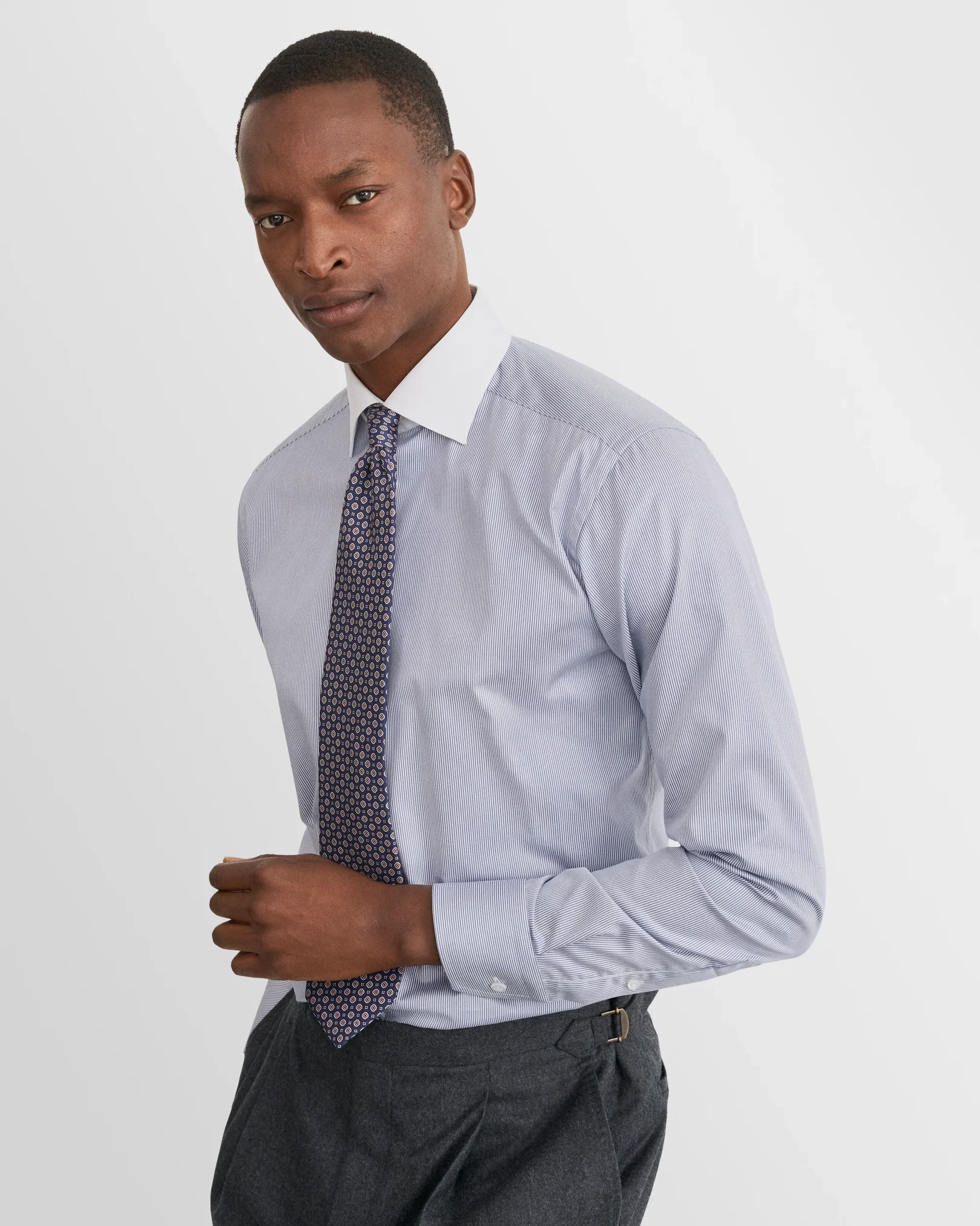Eton - white collar shirt 266