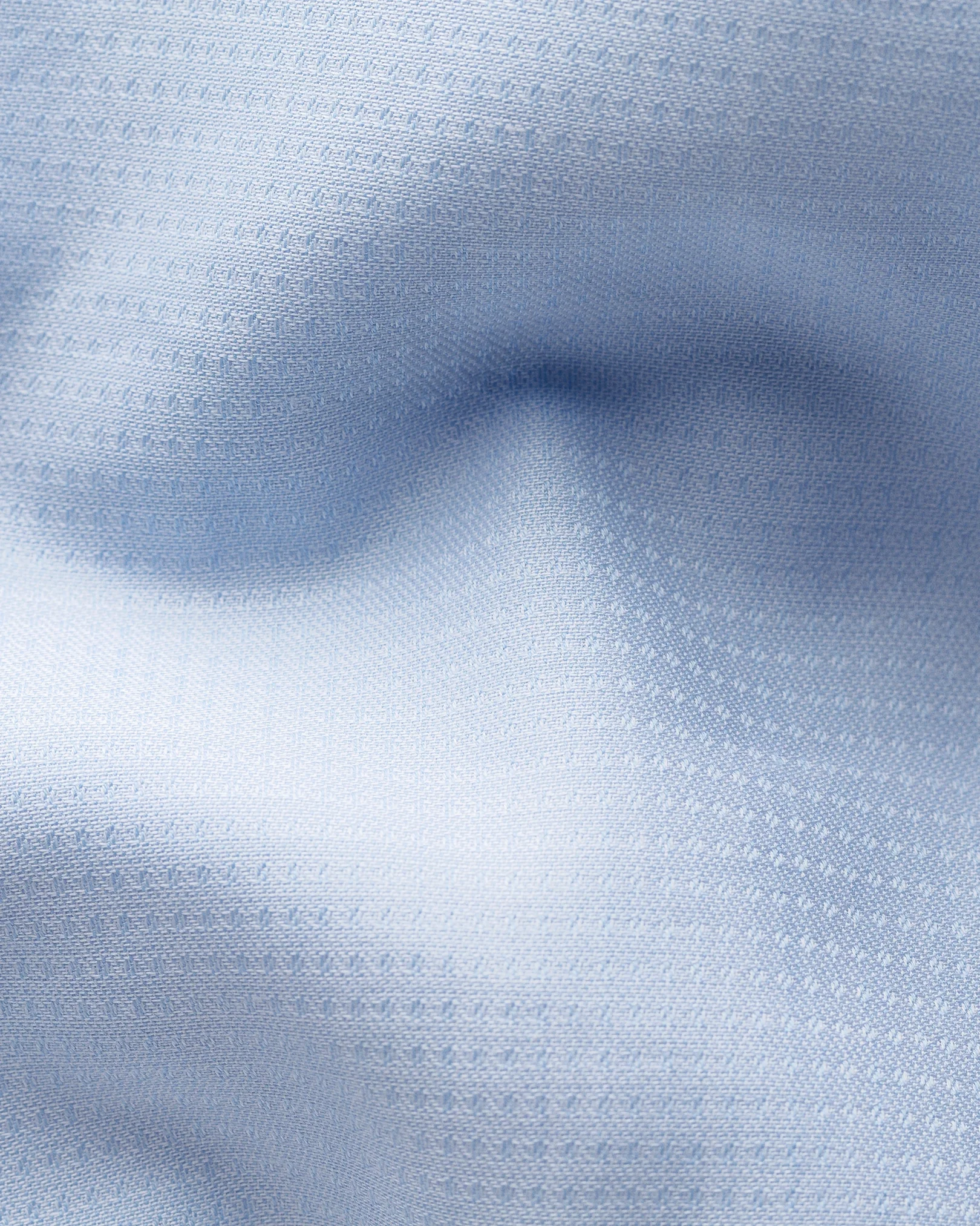 Eton - blue micro weave twill shirt