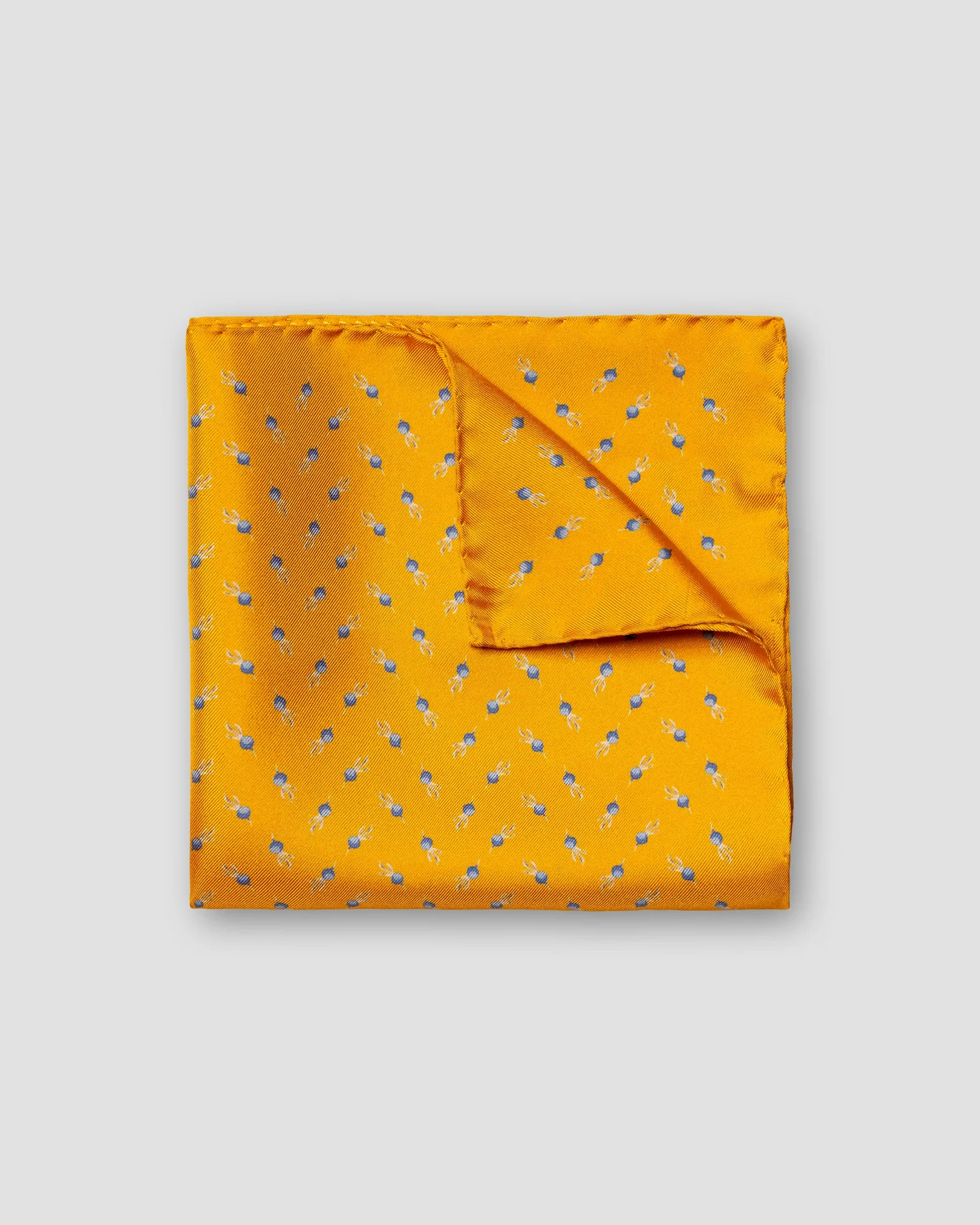 Eton - orange beat pocket square