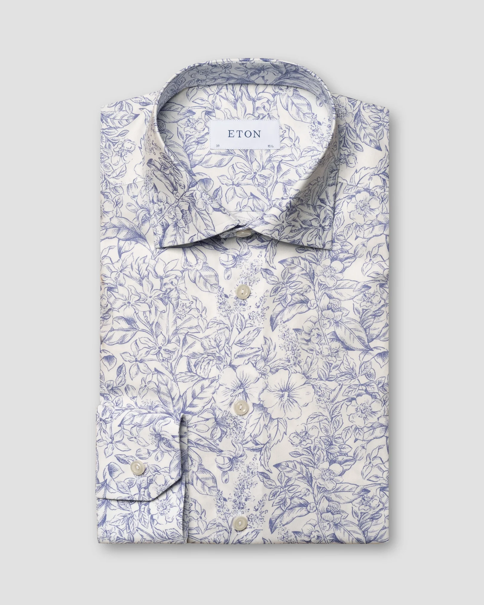 Eton - dark blue poplin