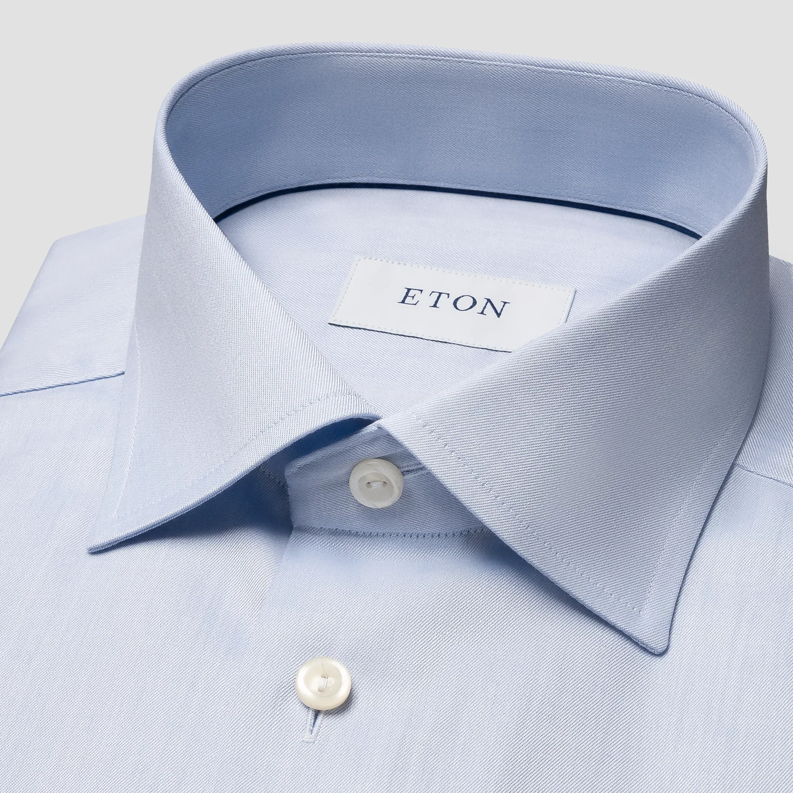 Eton - light blue shirt signature twill