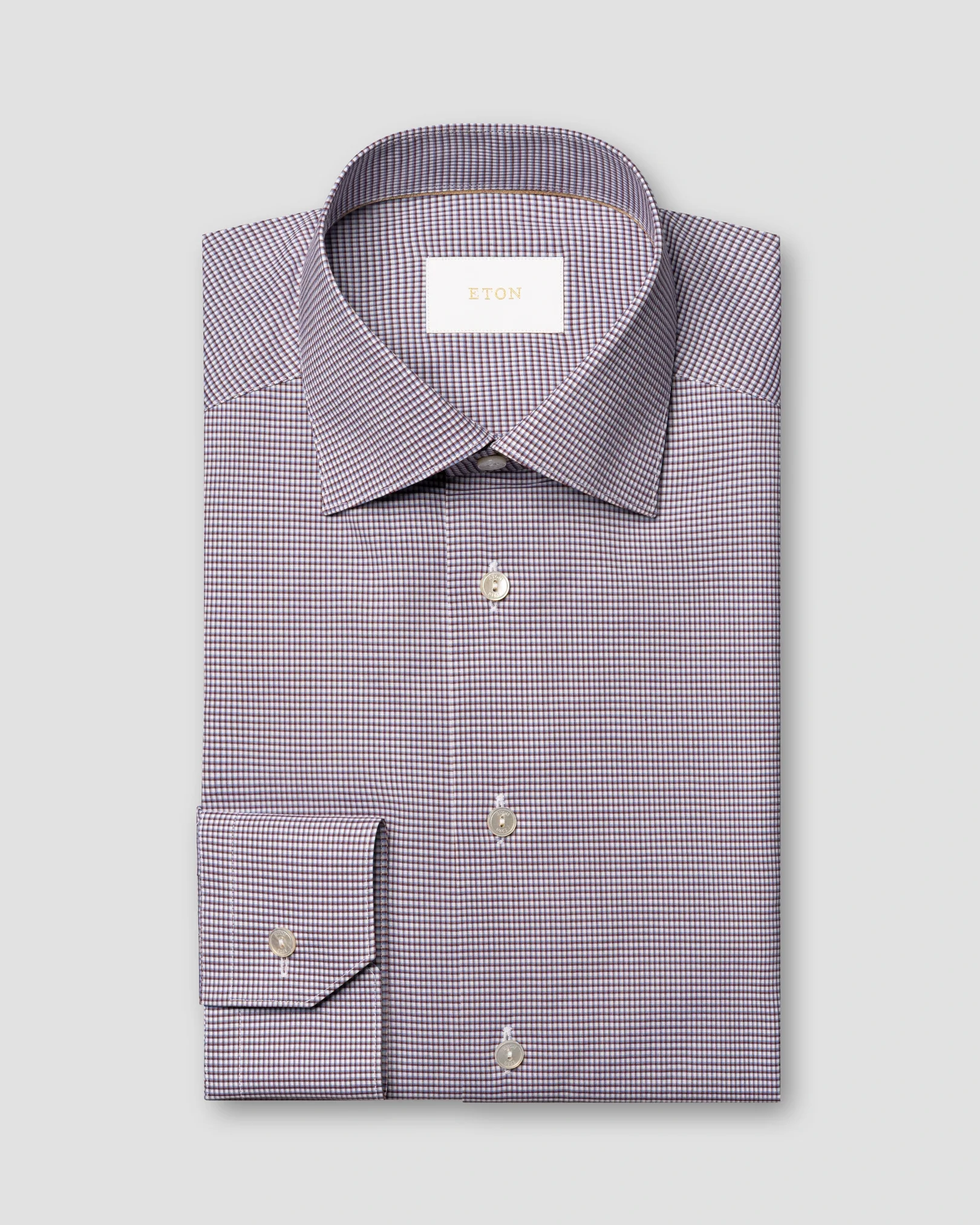 Eton - Micro Check Supima 120 Shirt