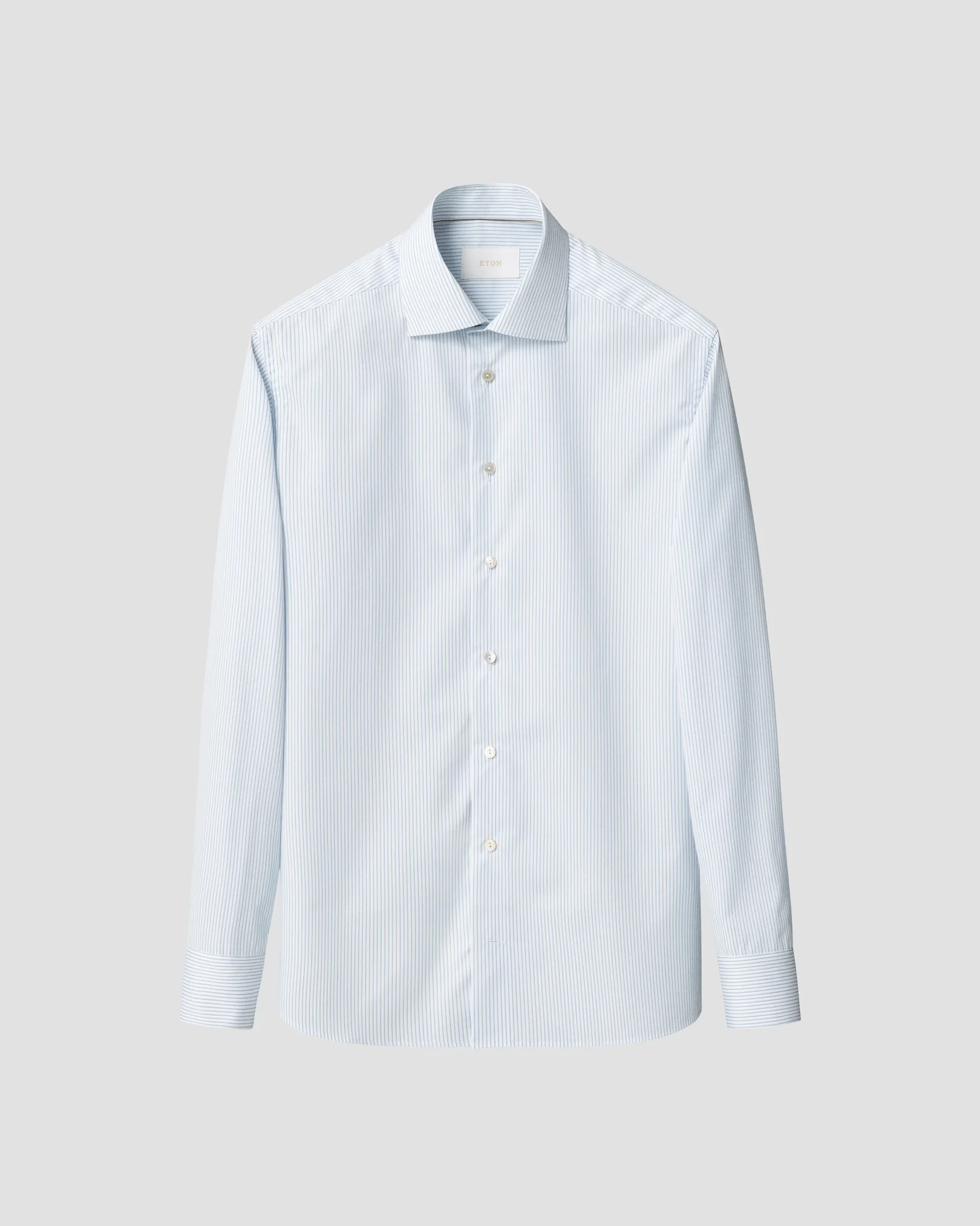 Eton - light blue striped 120