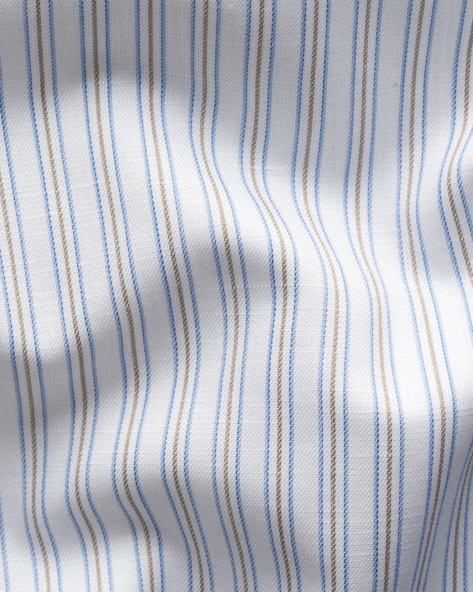 Eton - striped cotton linen shirt