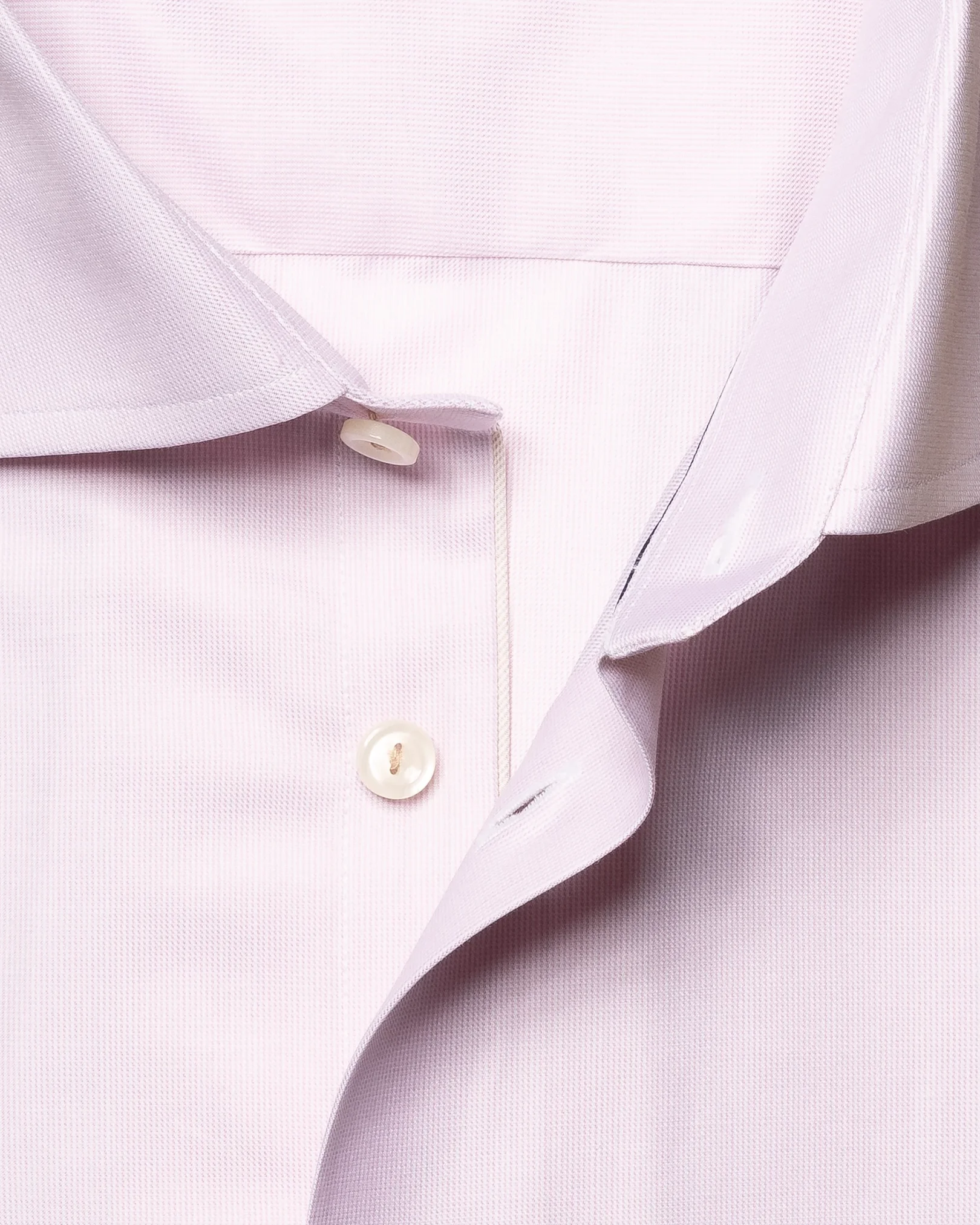 Eton - wrinkle free pink twill shirt