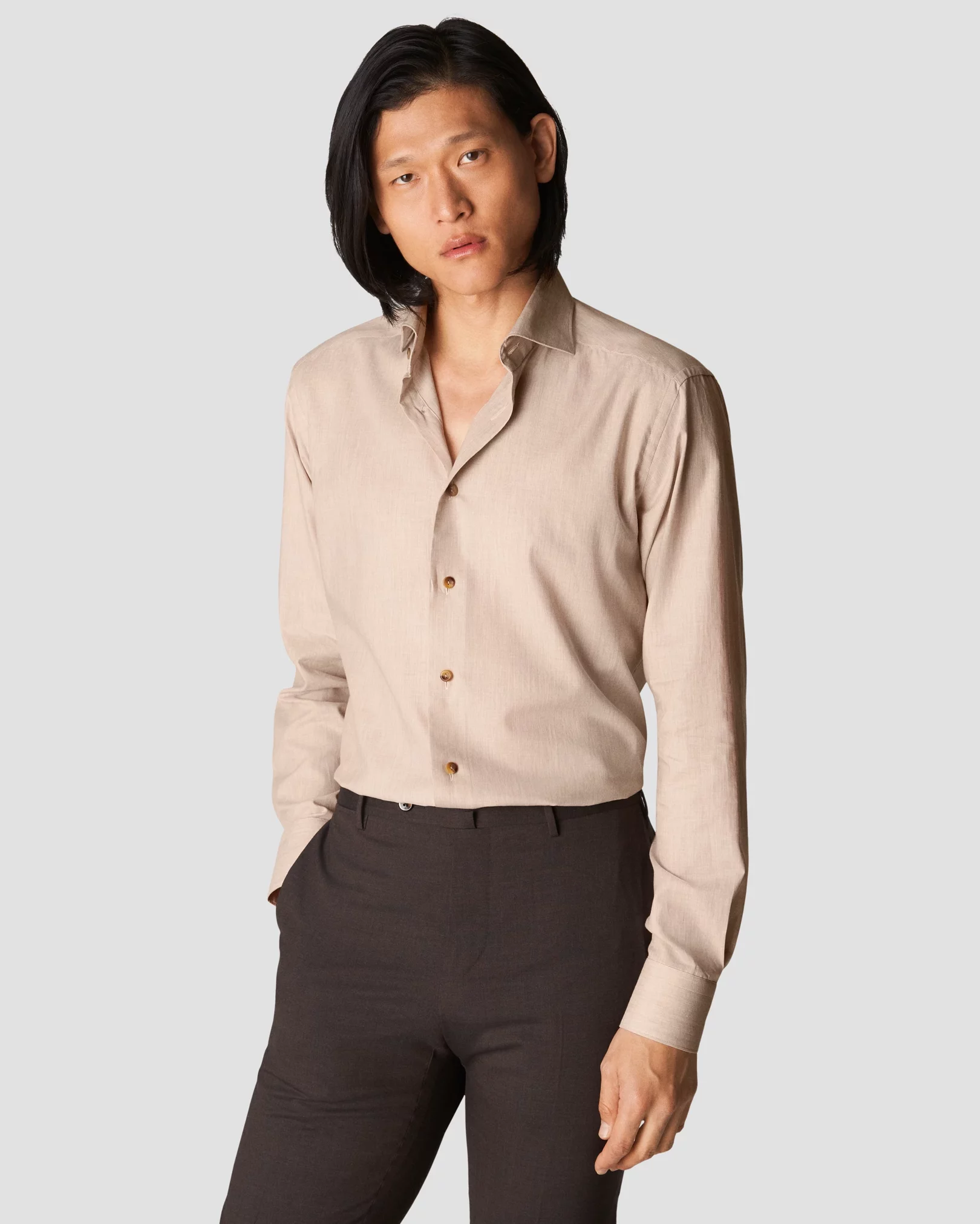 驚き価格 BOTT FLANNEL SHIRT BEIGE フラネルシャツ | www.oitachuorc.com