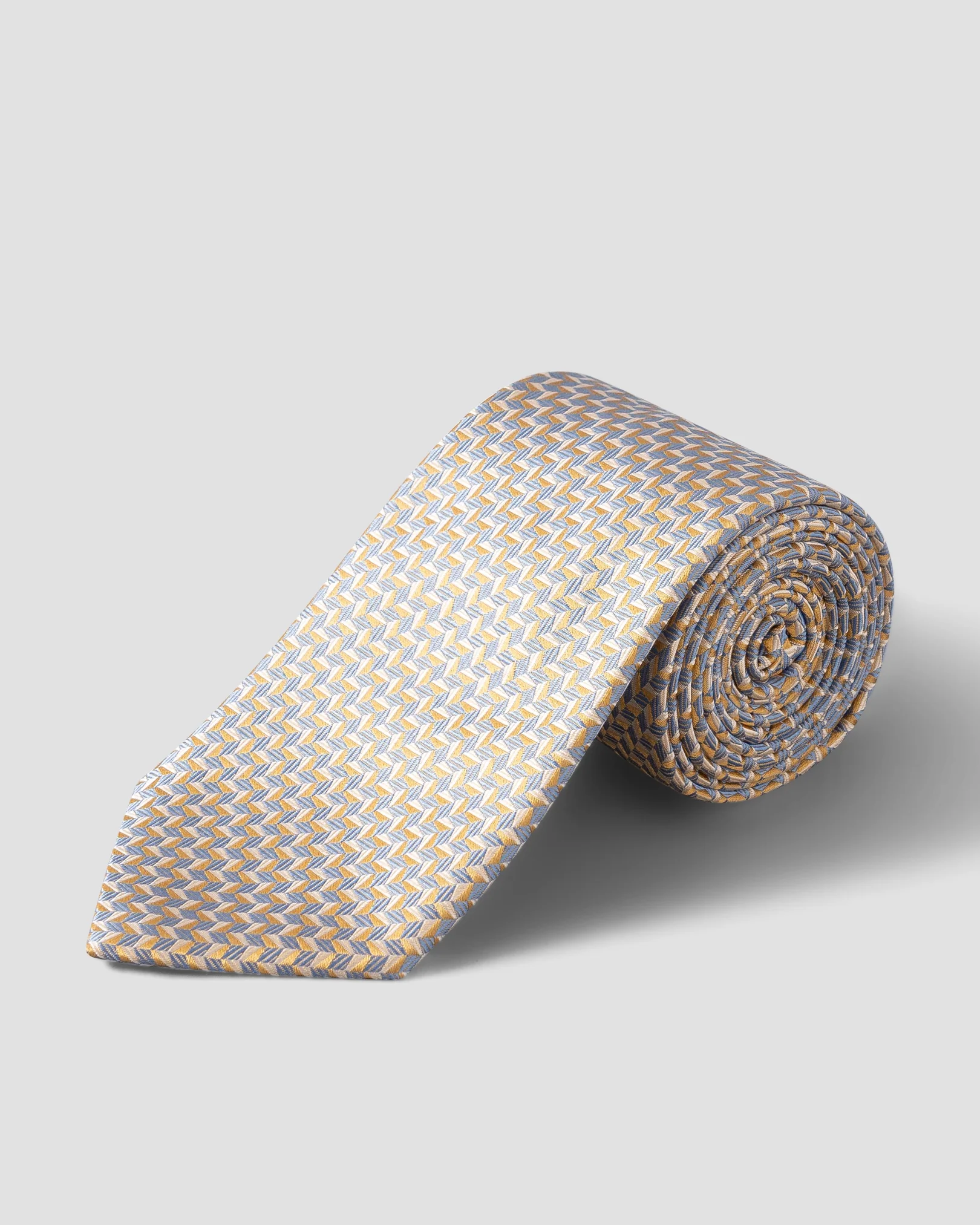 Eton - Geometric Woven Silk Tie