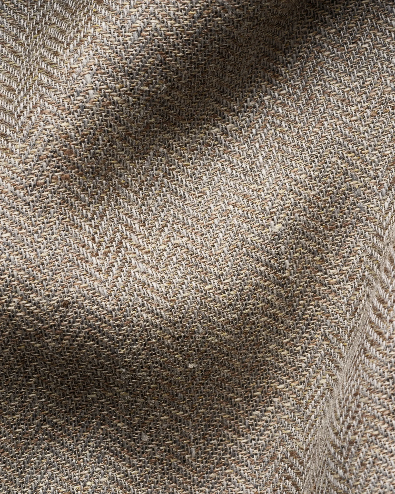 Eton - four pocket linen lyocell shirt jacket beige four pocket