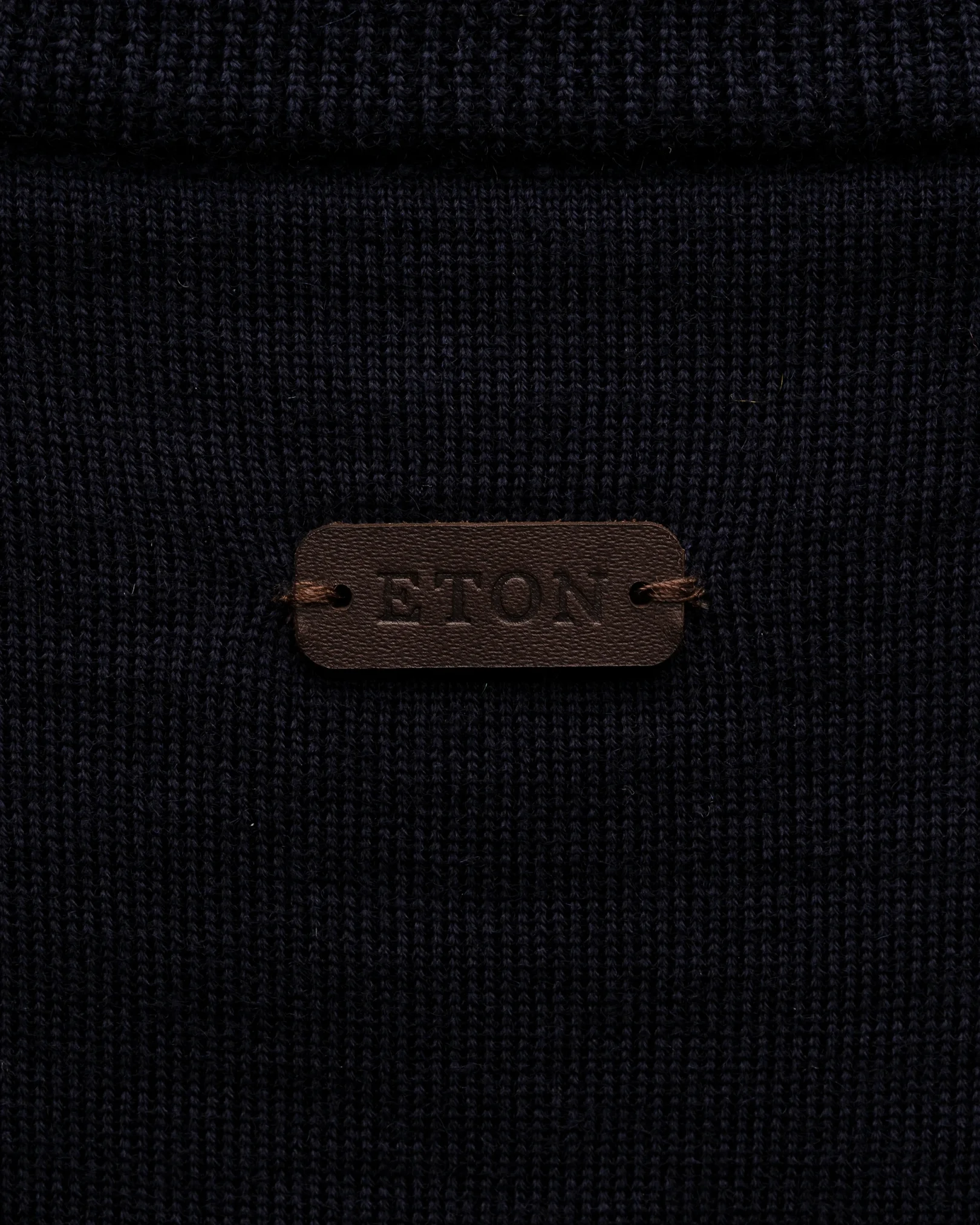 Eton - merino knit crew neck 14guage