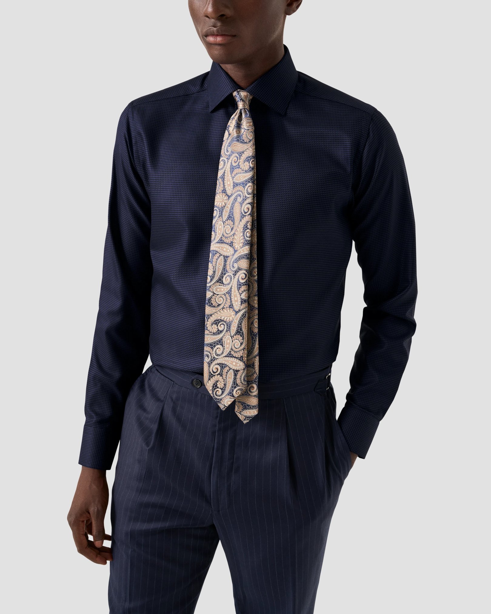 Eton - Houndstooth King Twill Shirt