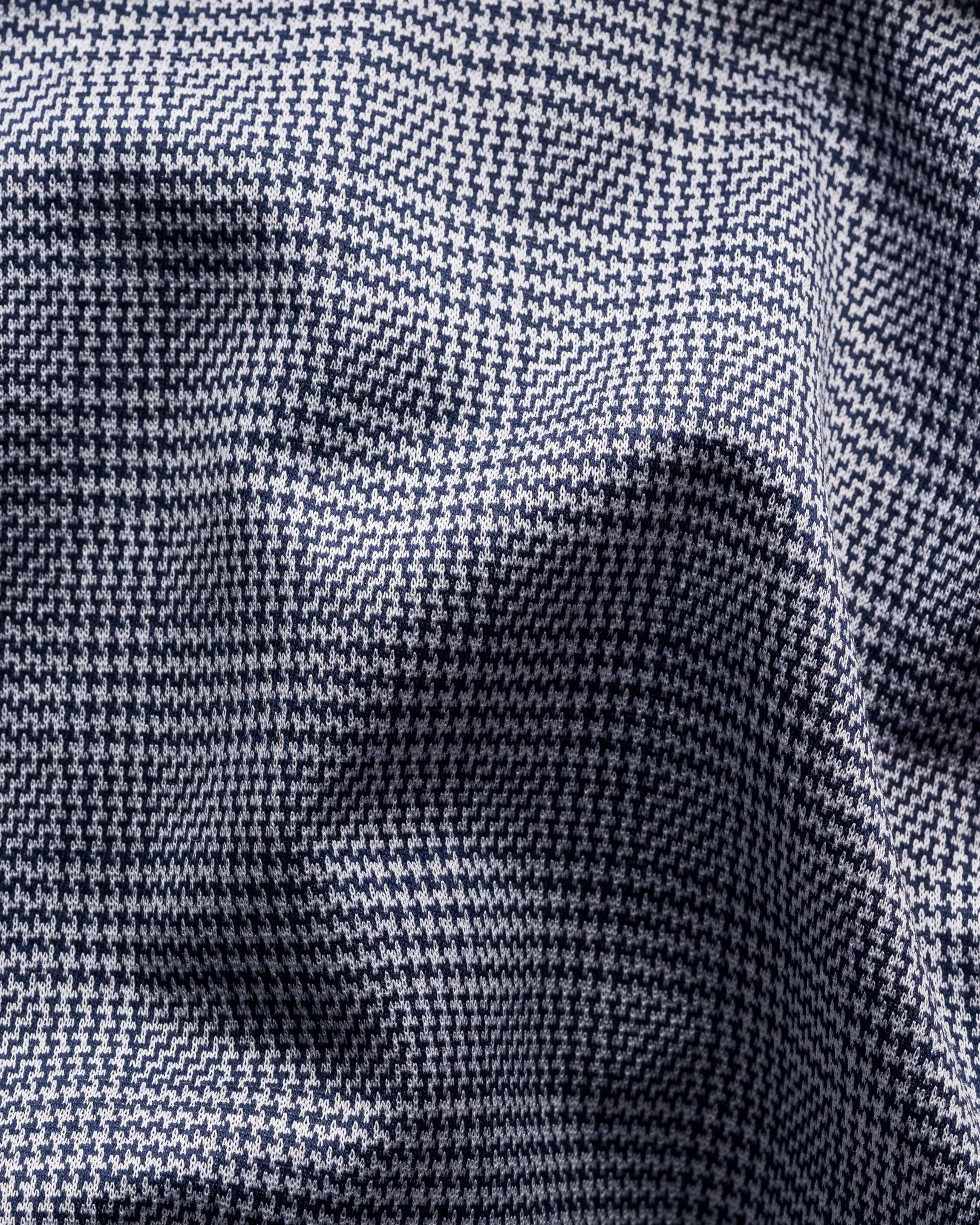 Eton - solid navy blue knit king