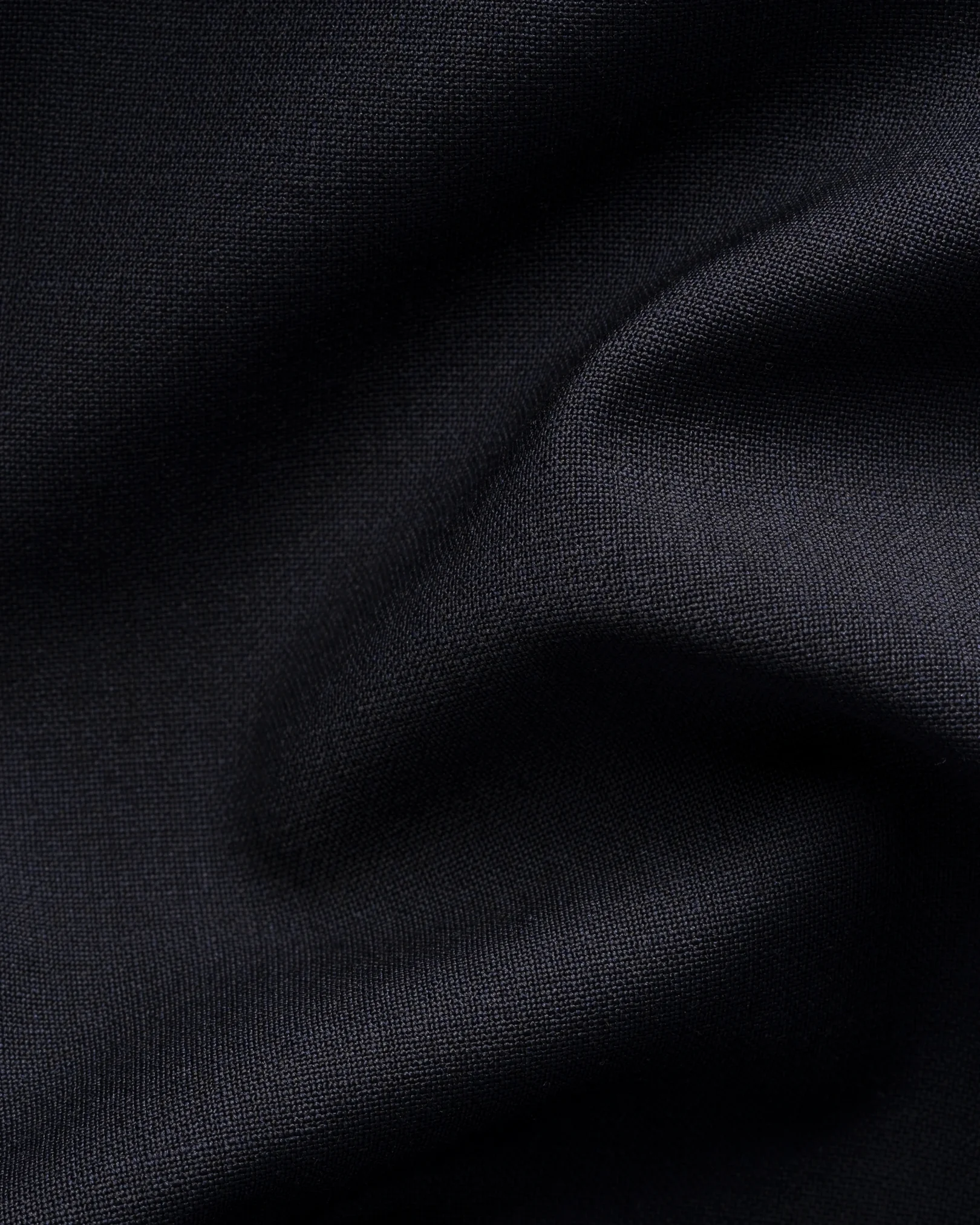 Eton - navy blue lana tech padded overshirt