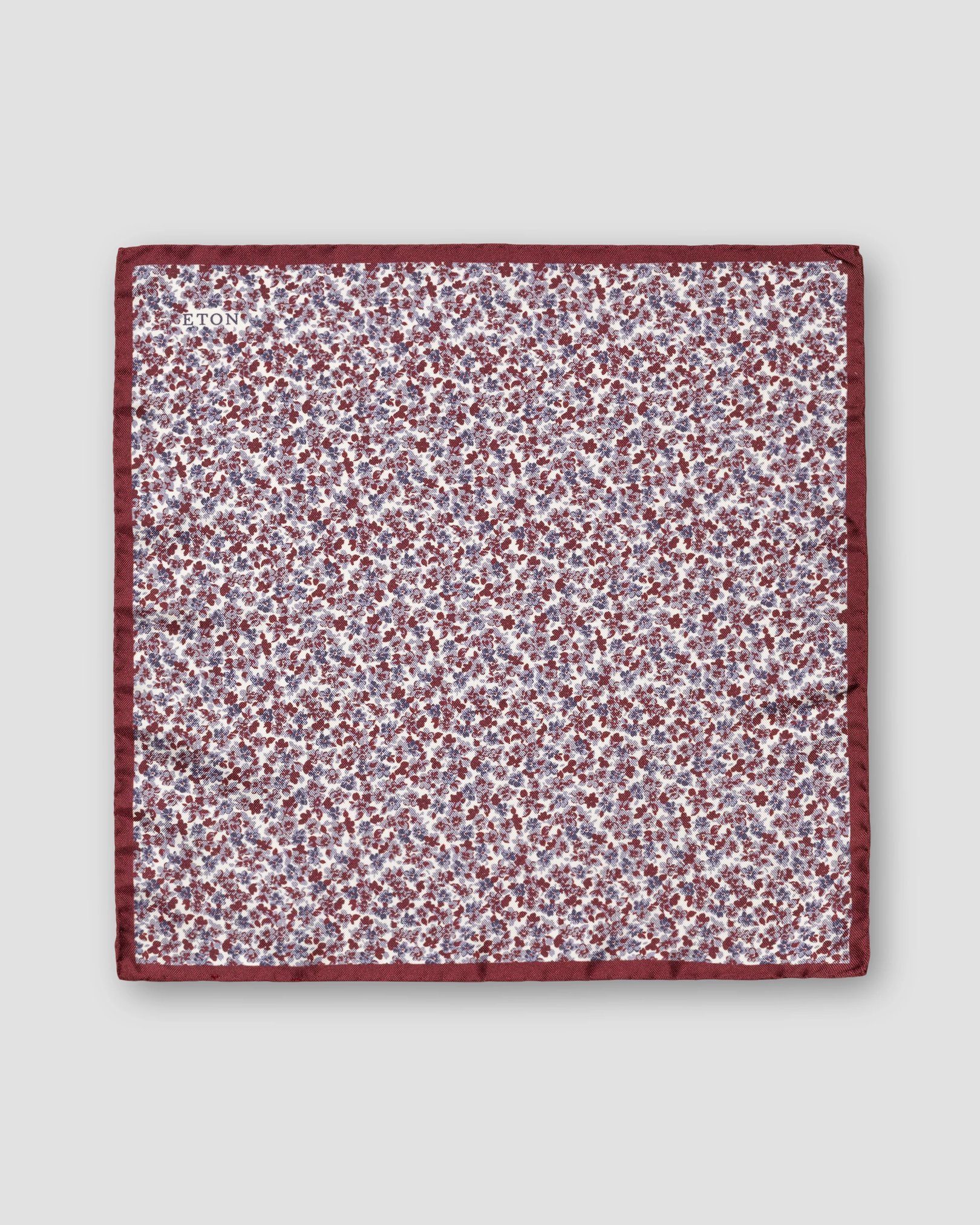 Eton - dark purple pocket square
