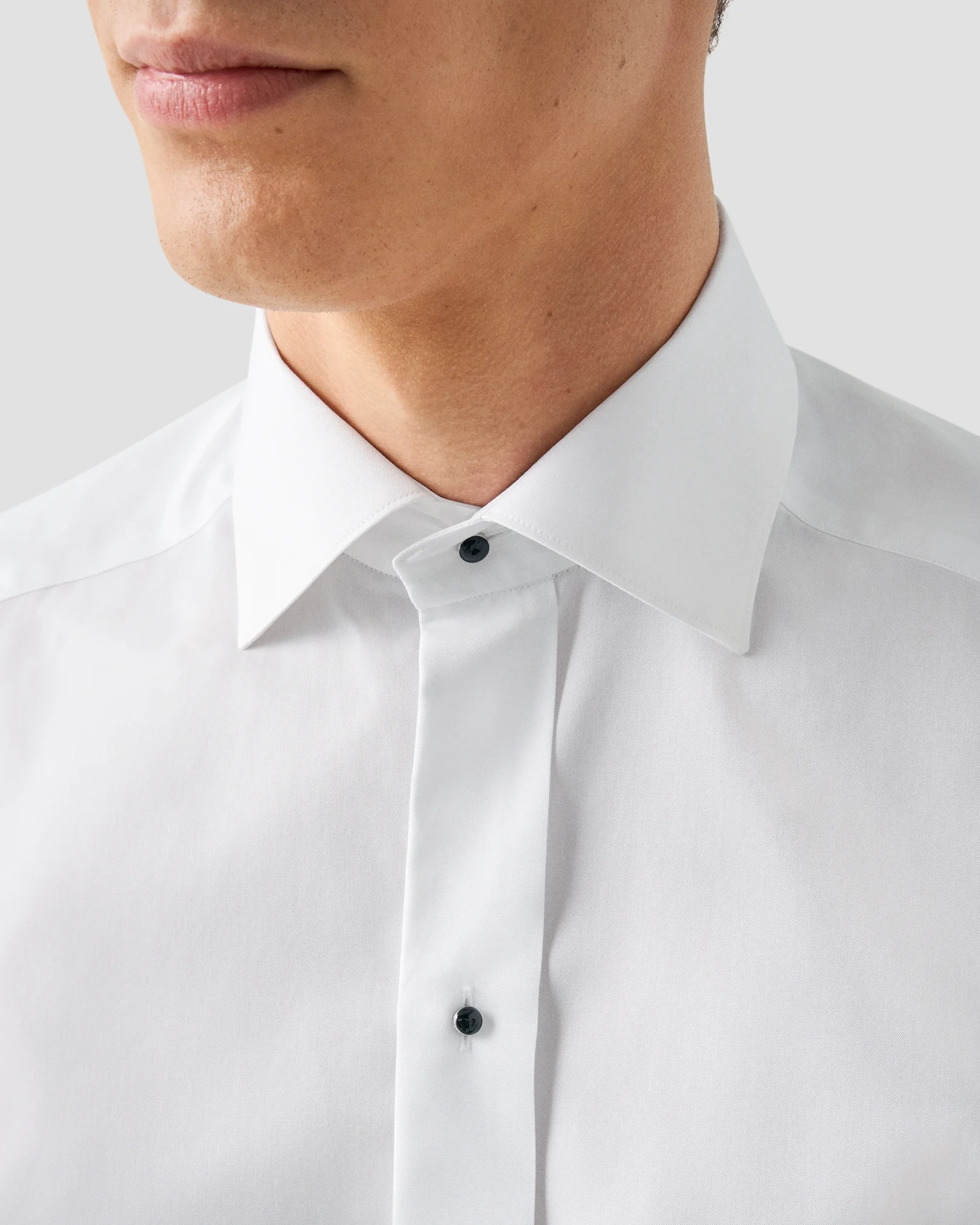 Eton - white elevated french cuff shirt