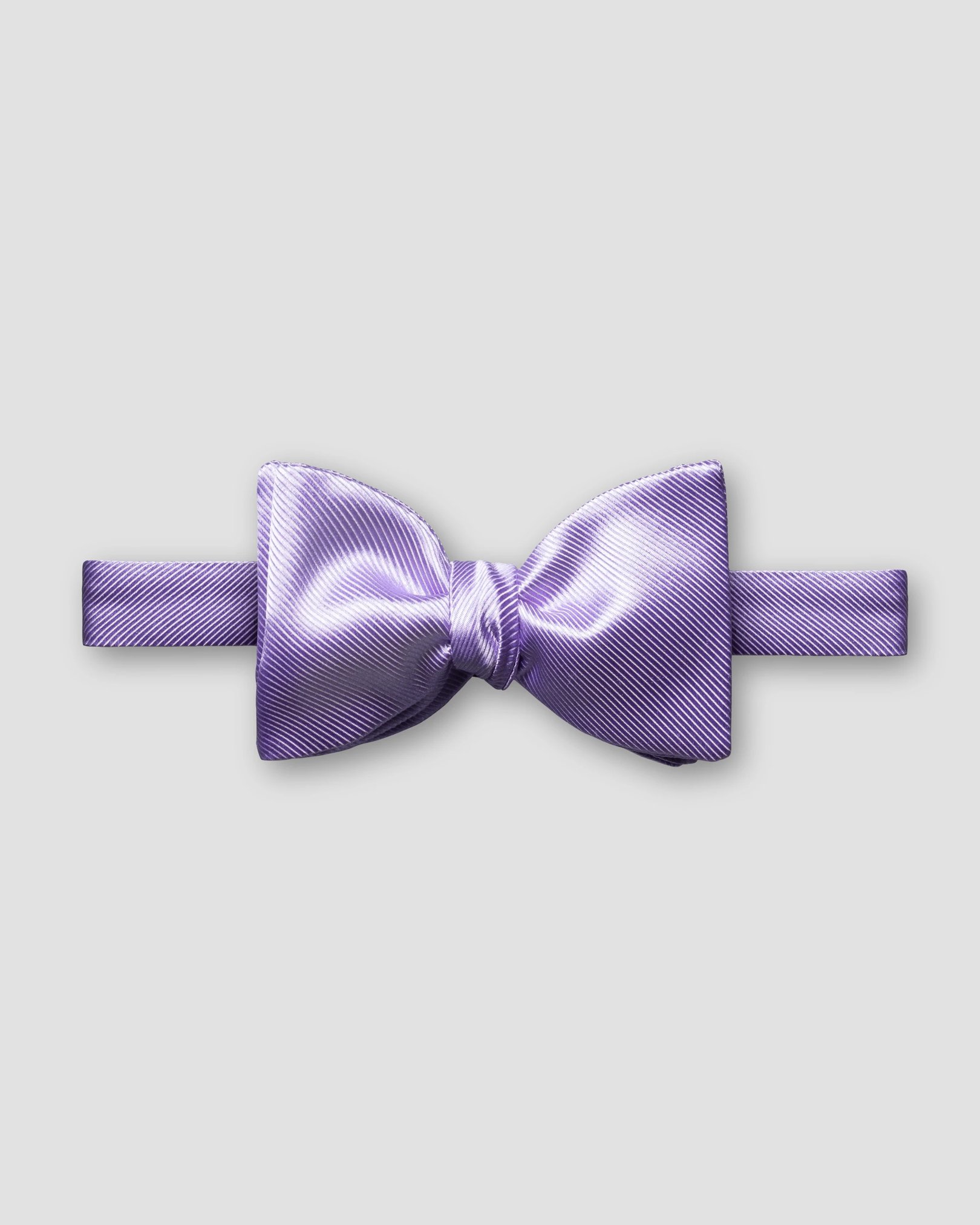 Eton - lavender bow tie self tied