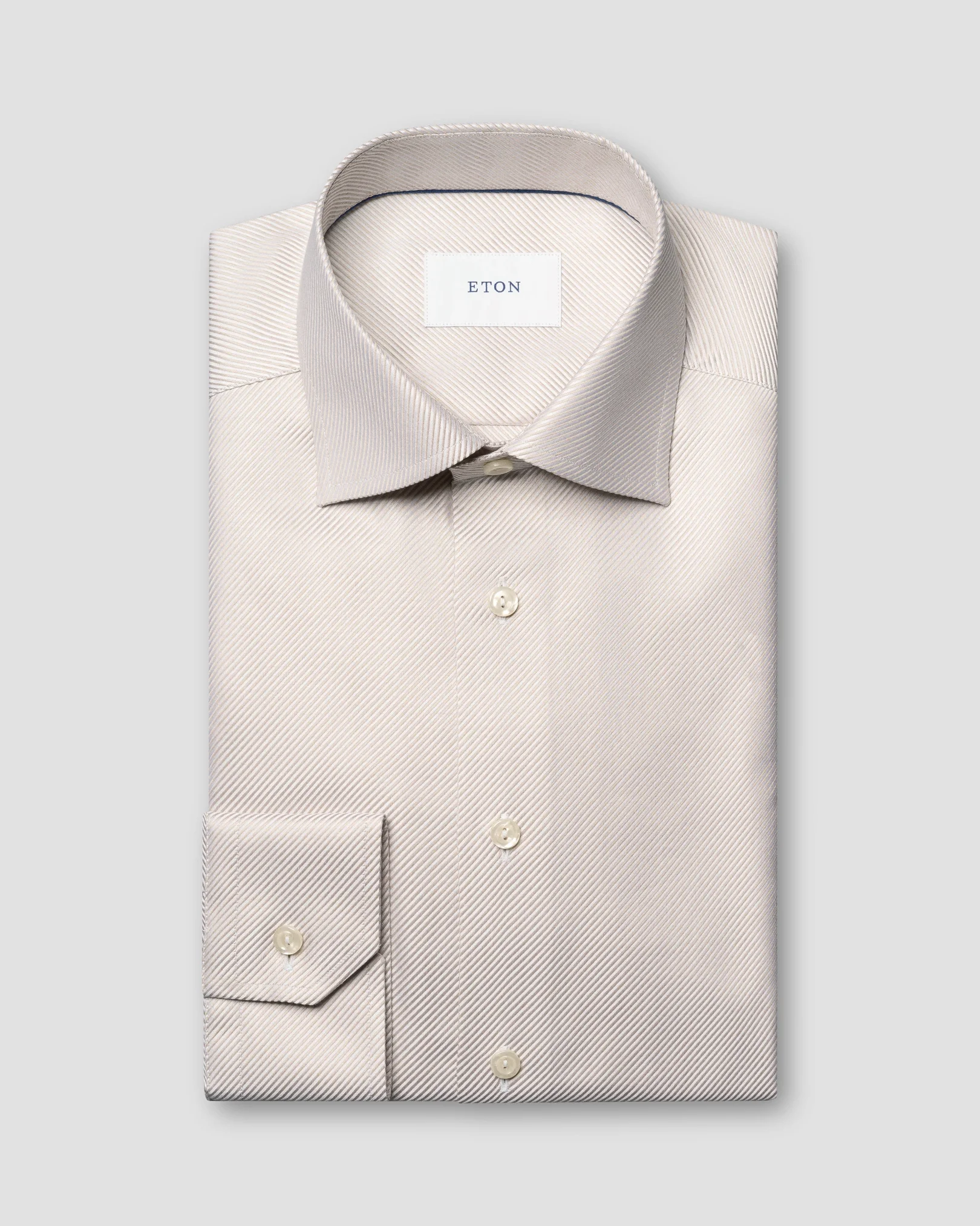Eton - solid king twill shirt 256
